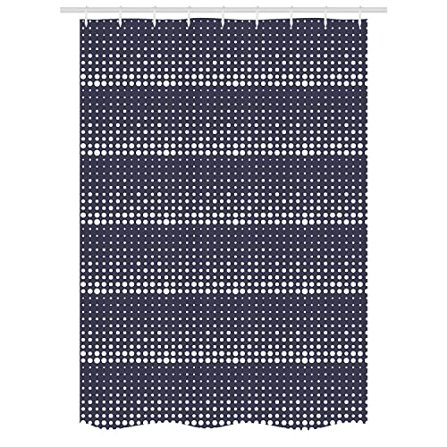 Dark Indigo and White