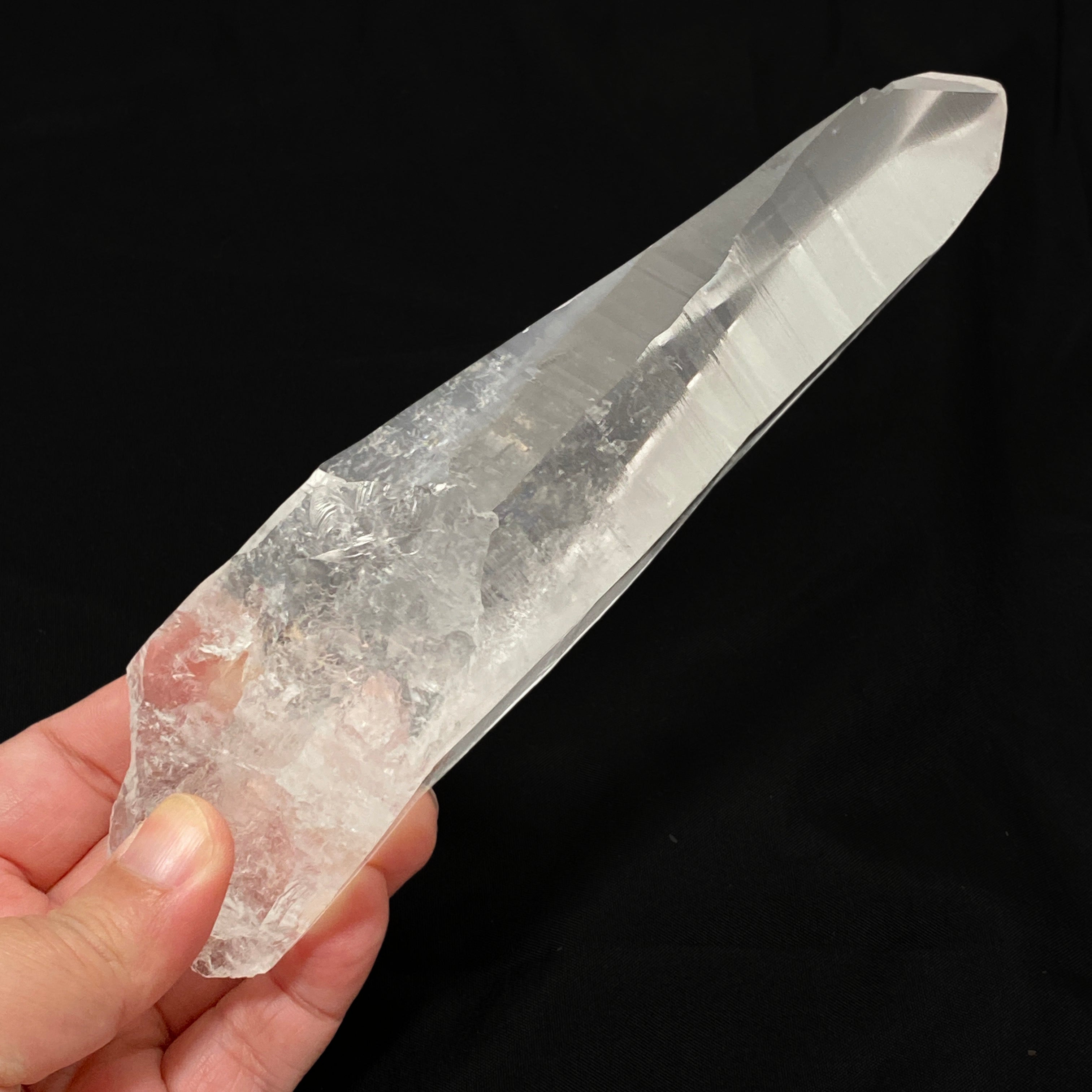 Lemurian Seed Crystal 205x55mm 581g Natural Healing Stone for Meditation, Energy Work & Spiritual Growth - Perfect for Reiki, Chakra Balancing & Home Decor