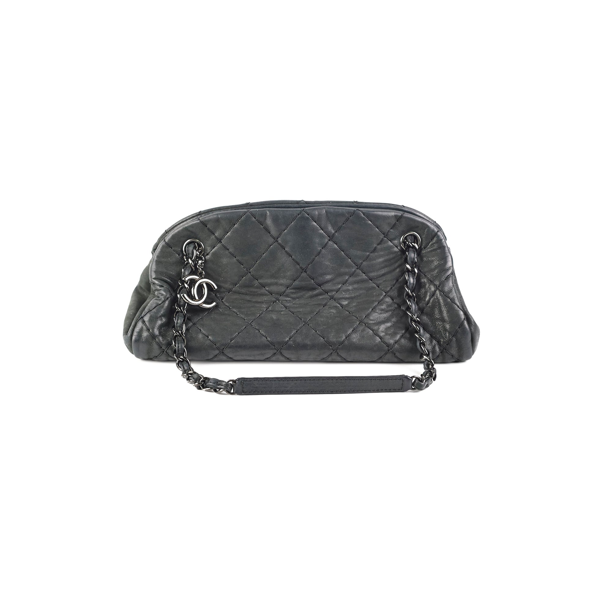 Chanel Mademoiselle Bowling Black Shoulder Bag - Luxury Designer Handbag for Women | Perfect for Evening Parties, Date Nights & Special Occasions