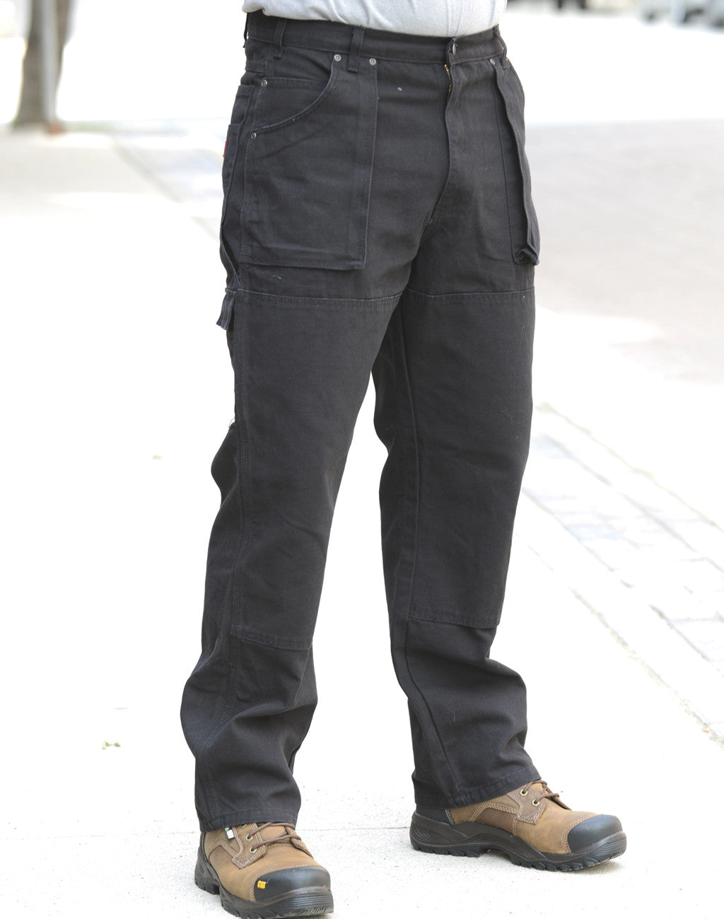 Men's Dickies Rinsed Duck Logger Jean - Durable Work Pants for Construction, Carpentry & Outdoor Activities