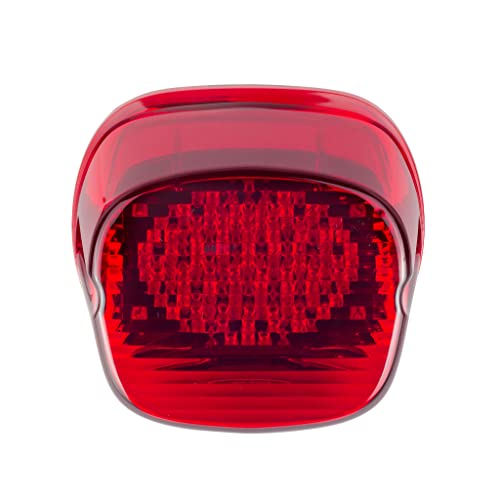 Red with Bottom License Plate Window