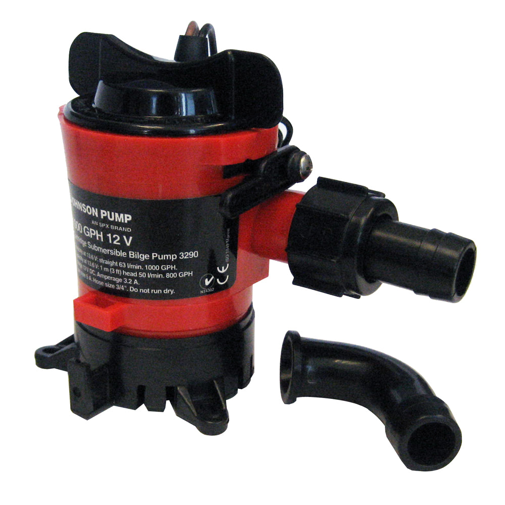 Johnson Pump 500 GPH 12V Bilge Pump with 3/4