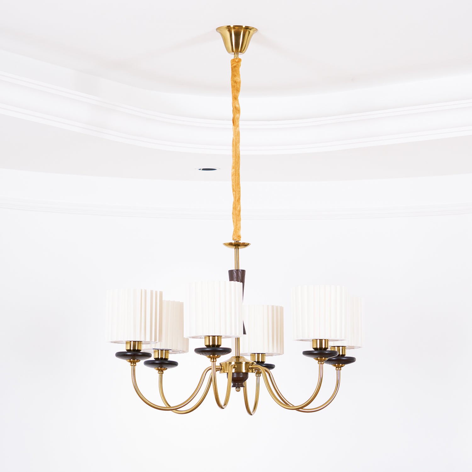Elegant Acurt Chandelier - Modern Crystal Ceiling Light Fixture for Dining Room, Living Room & Bedroom | Perfect for Home Decor & Wedding Venue Lighting