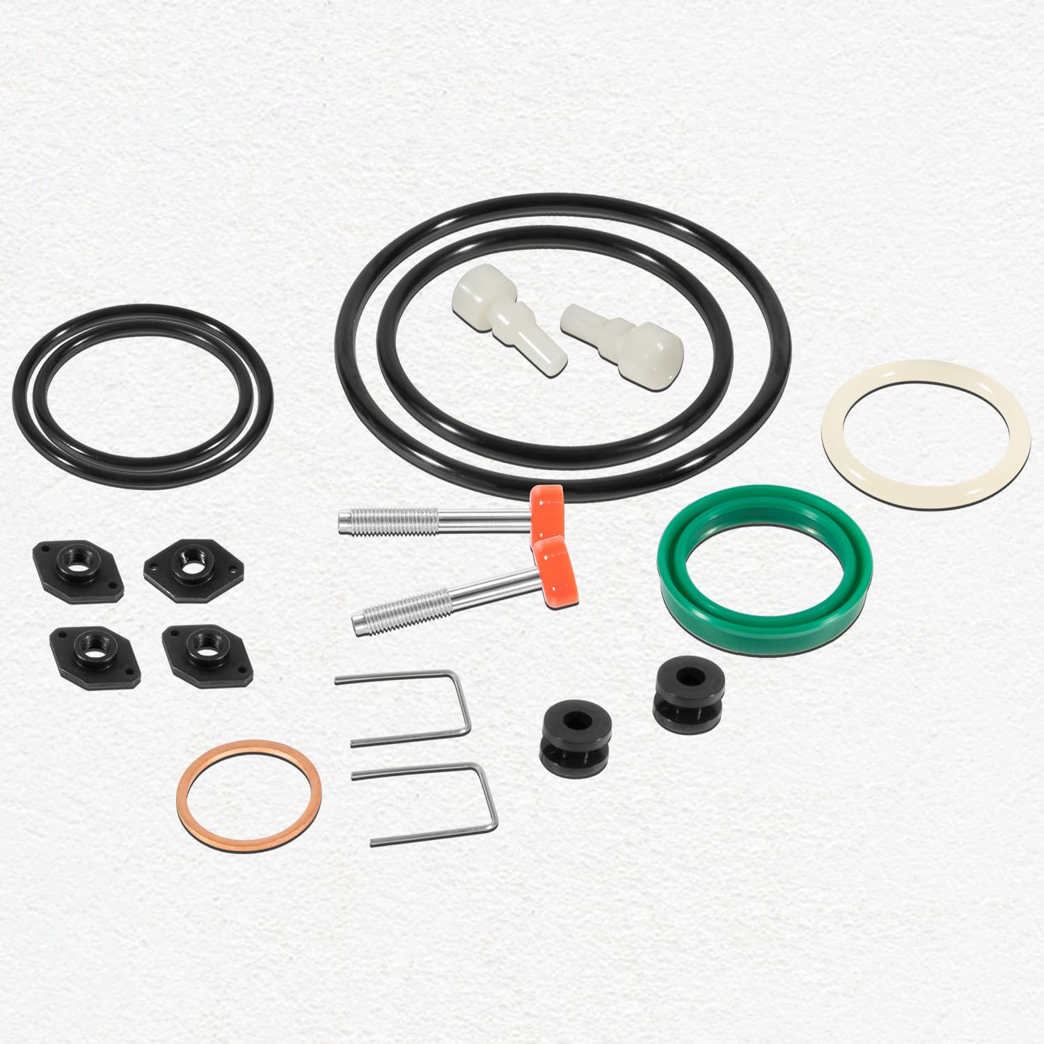 Graco 300 5:1 Ratio Fire Ball 300 Oil Pump Repair Kit 238286 - Air Motor & Pump Upper/Lower Repair Parts for #203876 Universal Pump - Ideal for Industrial Equipment Maintenance & Hydraulic System Repairs