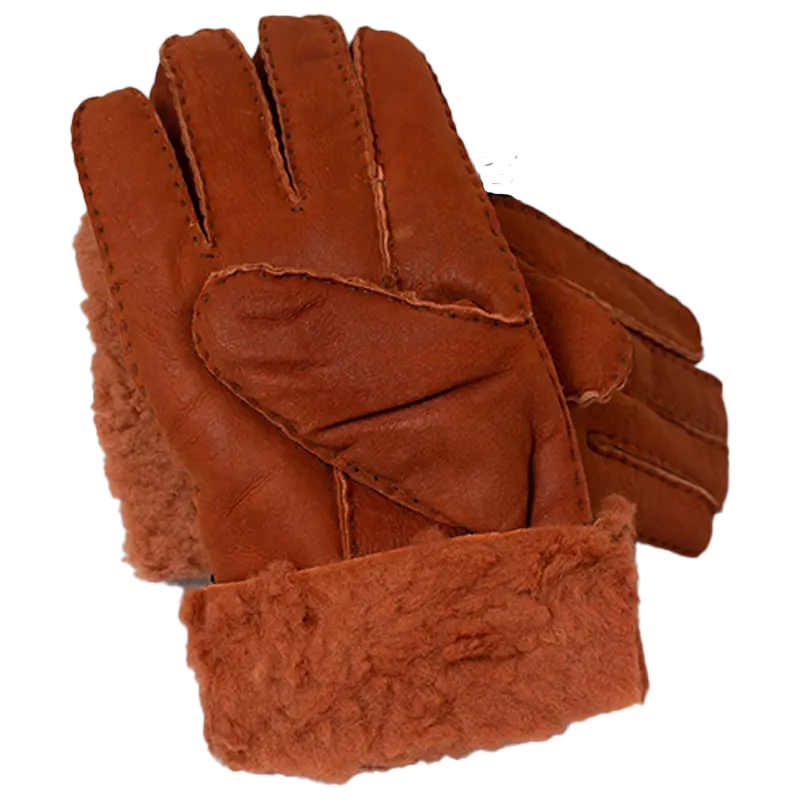 BOL Women's Shearling Leather Gloves - Winter Warm Touchscreen Gloves for Driving, Outdoor Activities & Cold Weather Fashion