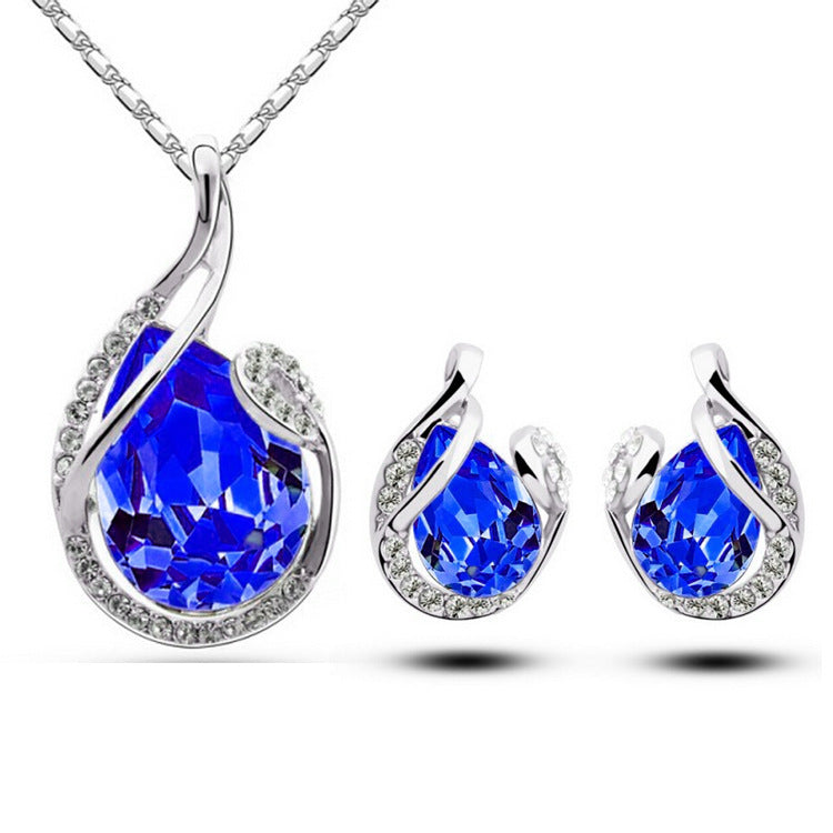Elegant Jewelry Sets for Women - Necklace, Earrings & Bracelet Gift Set - Perfect for Weddings, Parties & Special Occasions