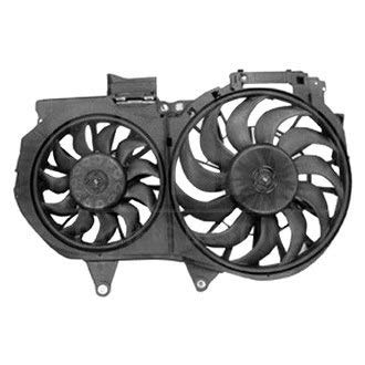 PF8505 Dual Radiator & Condenser Fan Assembly - High Performance Cooling System Replacement for Cars & Trucks - Perfect for Engine Overheating Prevention & AC System Maintenance