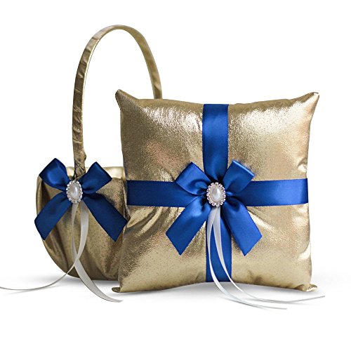 Gold & Royal Blue