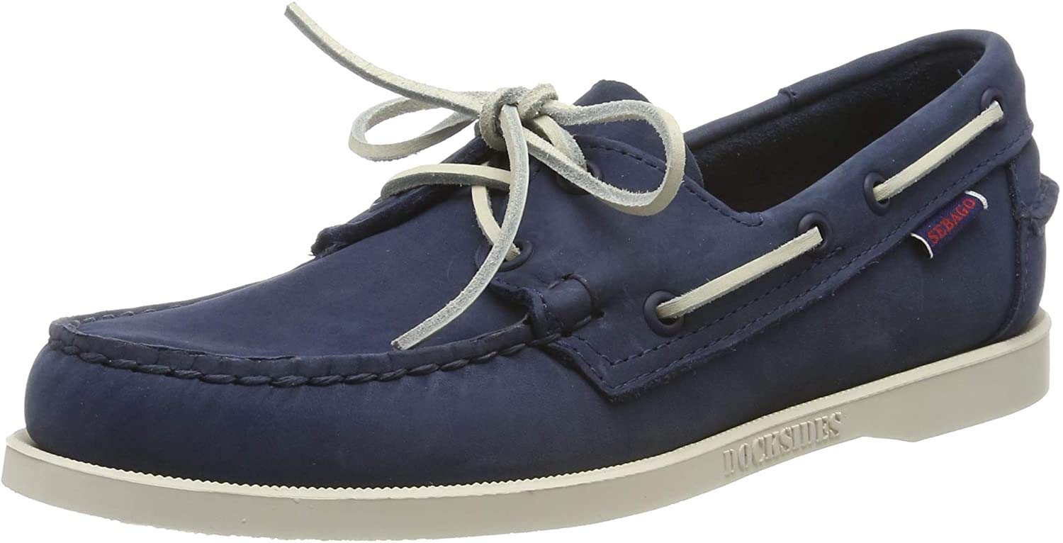 Sebago Men's Classic Boat Shoes - Comfortable Leather Deck Shoes for Casual & Outdoor Wear | Perfect for Sailing, Boating & Summer Fashion