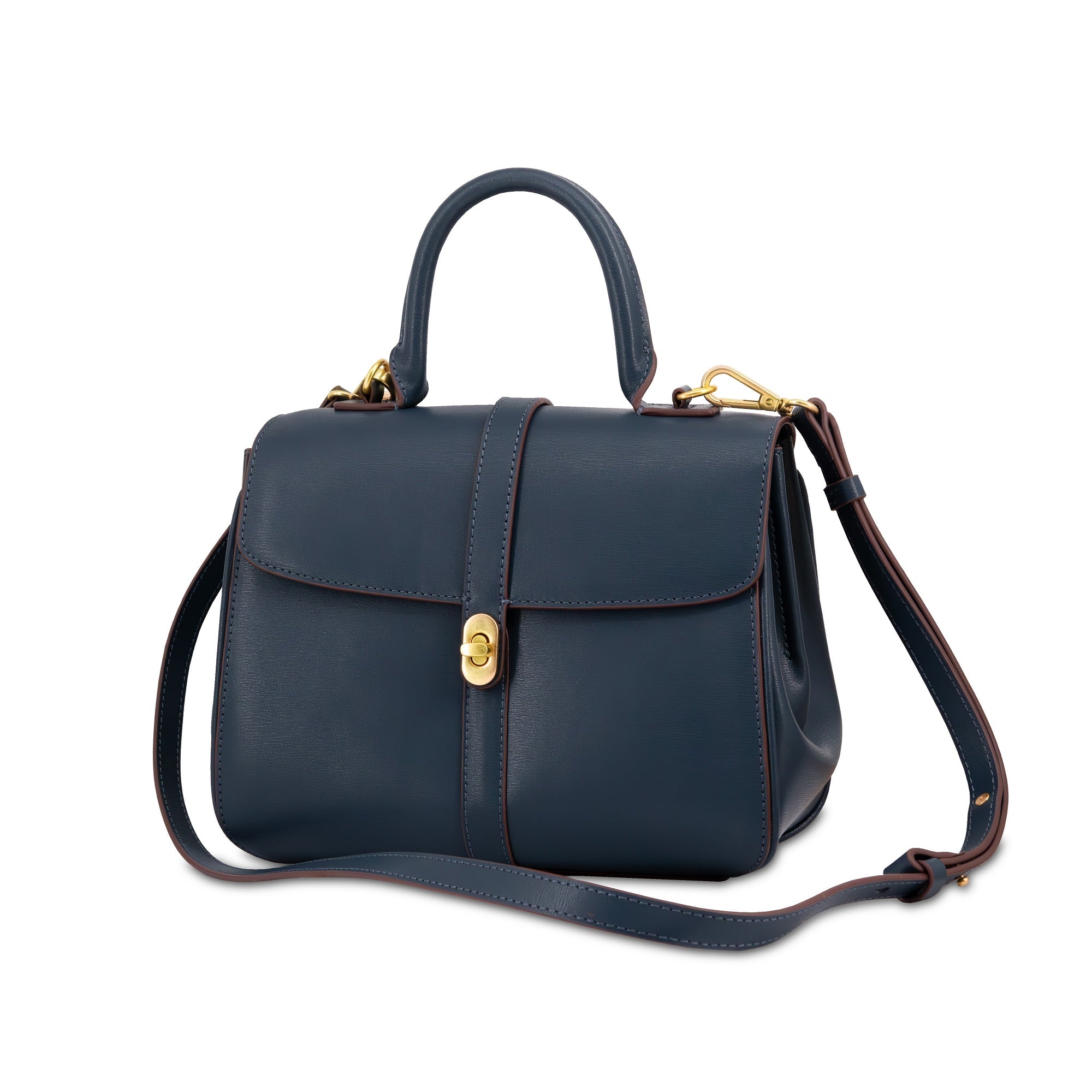 Penelope Genuine Leather Satchel Bag for Women - Stylish Crossbody Purse with Adjustable Strap, Perfect for Work, Travel & Everyday Use