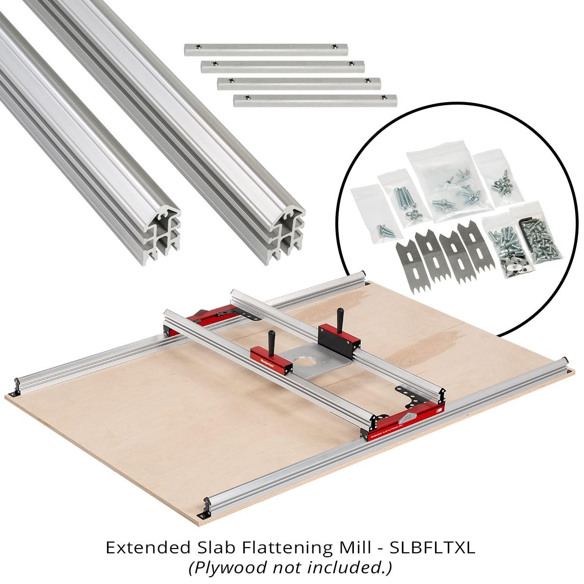 Woodpeckers Slab Flattening Mill – Extended 38