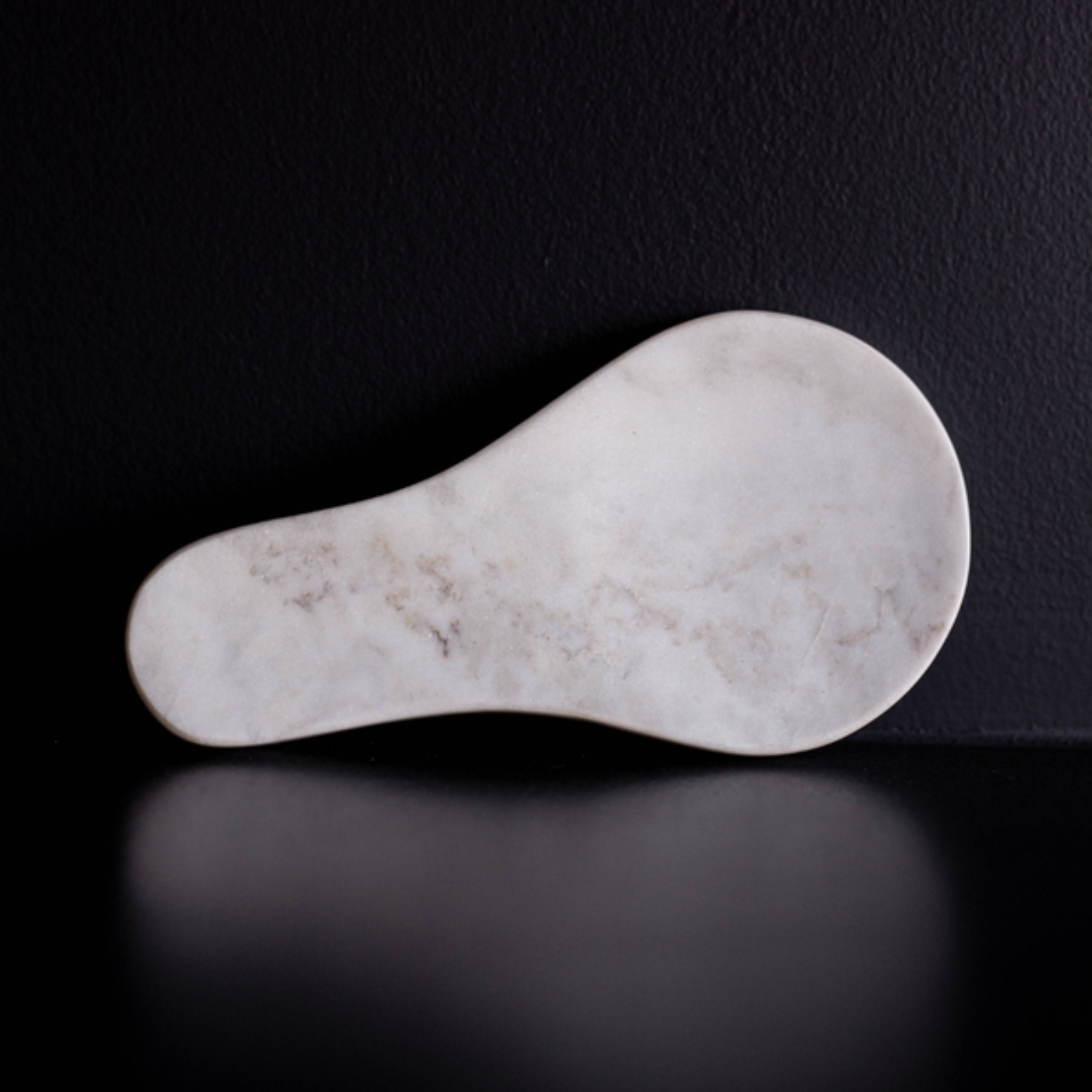 White Marble Spoon Rest - Elegant Kitchen Countertop Organizer for Cooking & Serving | Perfect for Stovetop, Dining Table & Kitchen Decor