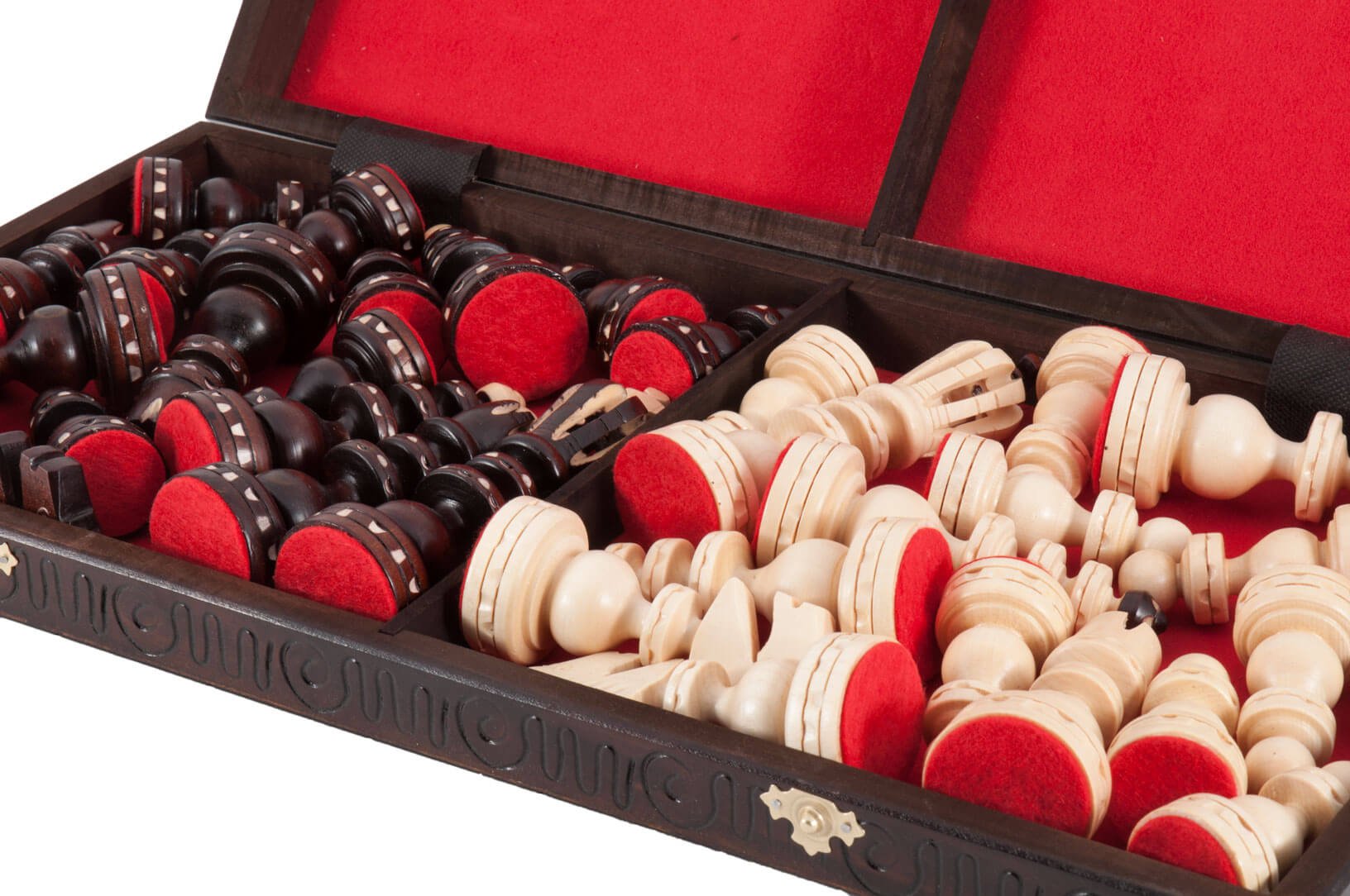 Premium Norwegian Travel Chess Set & Board - Portable Folding Wooden Chess Game for Adults & Kids - Perfect for Camping, Travel, and Outdoor Adventures