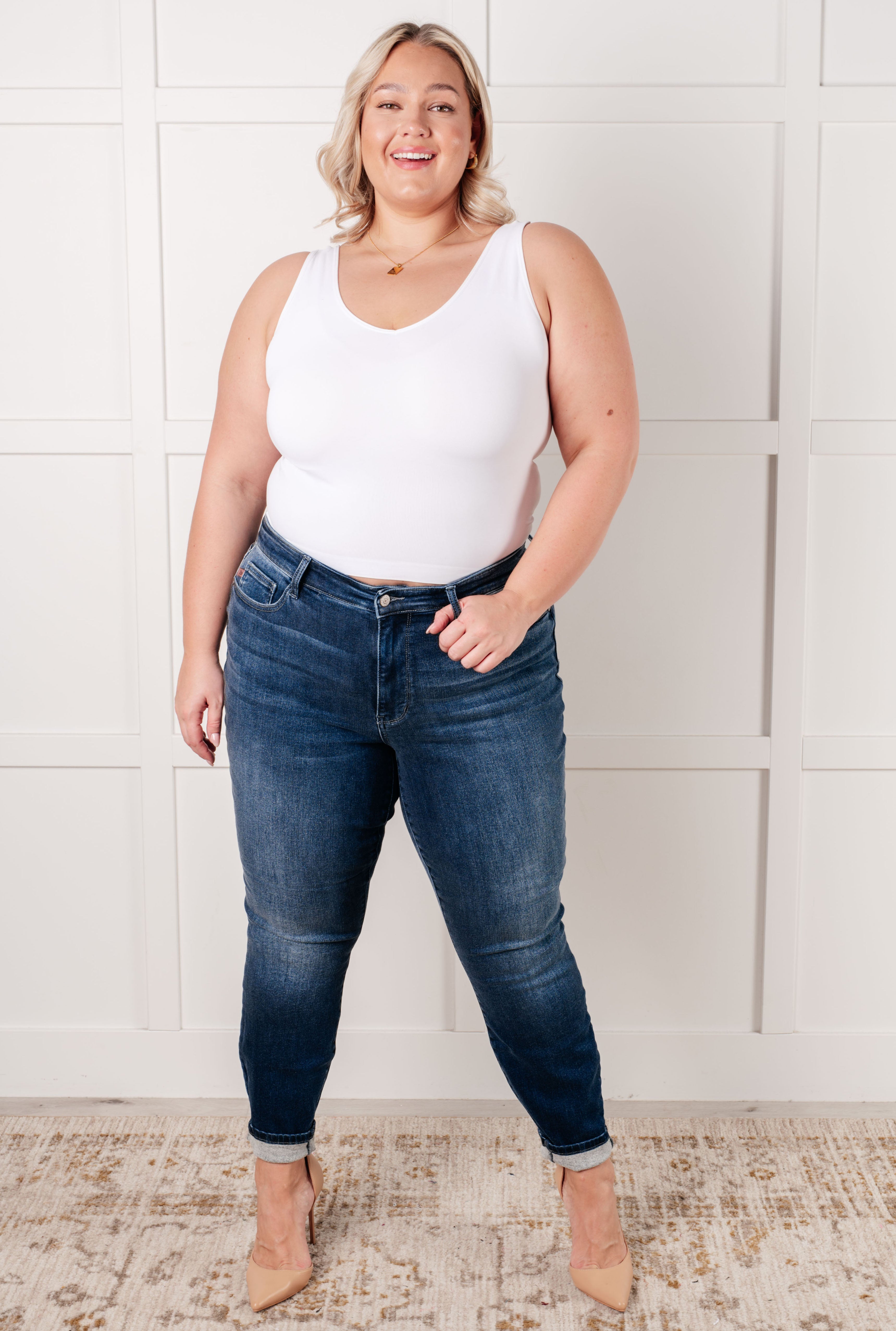 Skylar Mid Rise Thermal Vintage Skinny Jeans for Women - Cozy Winter Stretch Denim Pants - Perfect for Casual Outfits & Cold Weather Fashion