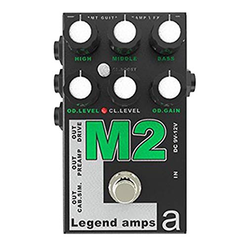 AMT Legend Guitar Preamp Pedal - JCM-800 Emulation for Electric Guitar (Stage & Studio Use)