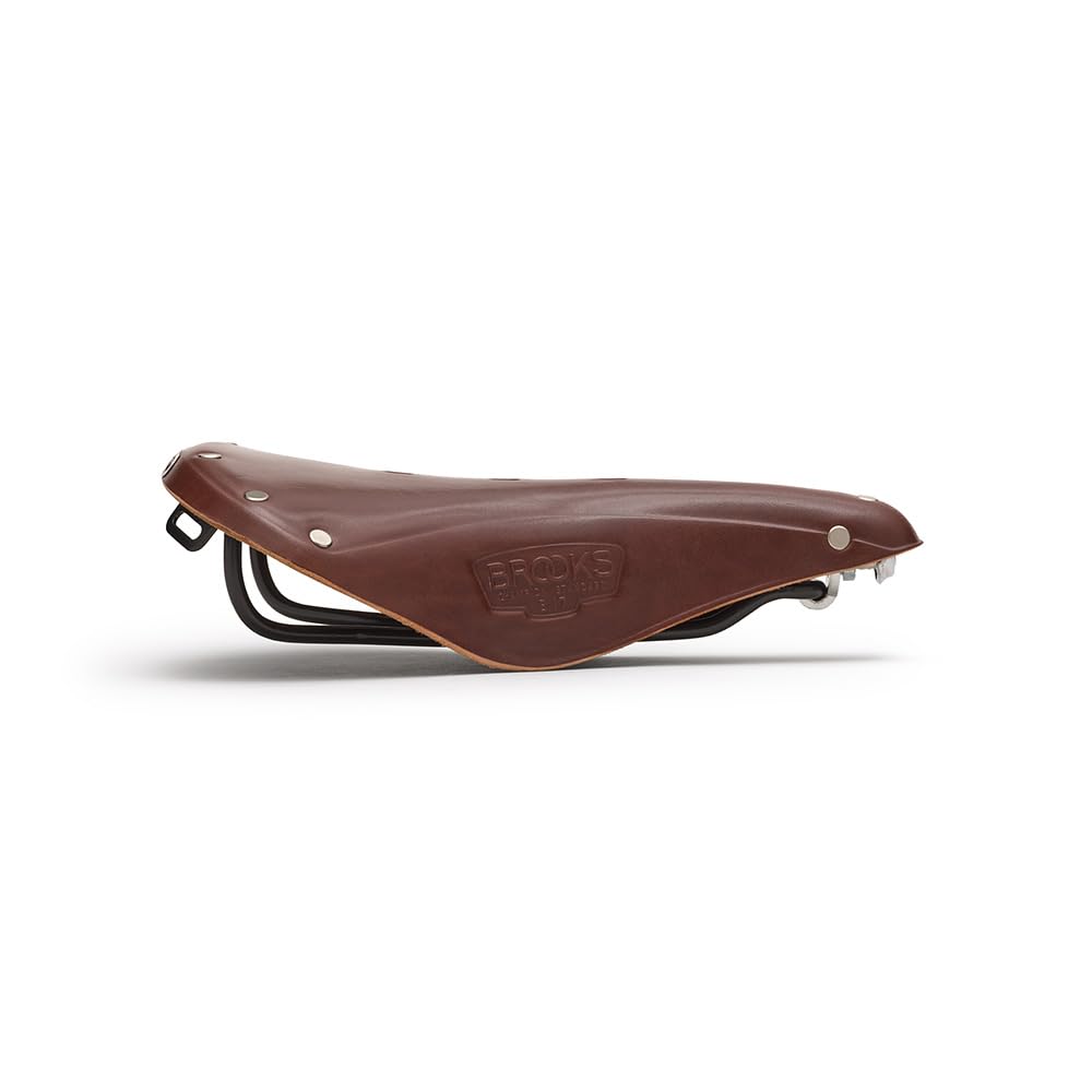 Brooks England B17 Premium Leather Bike Saddle - Ultra Comfortable Cycling Seat for Road & Touring Bikes | Perfect for Long Distance Rides & Commuting