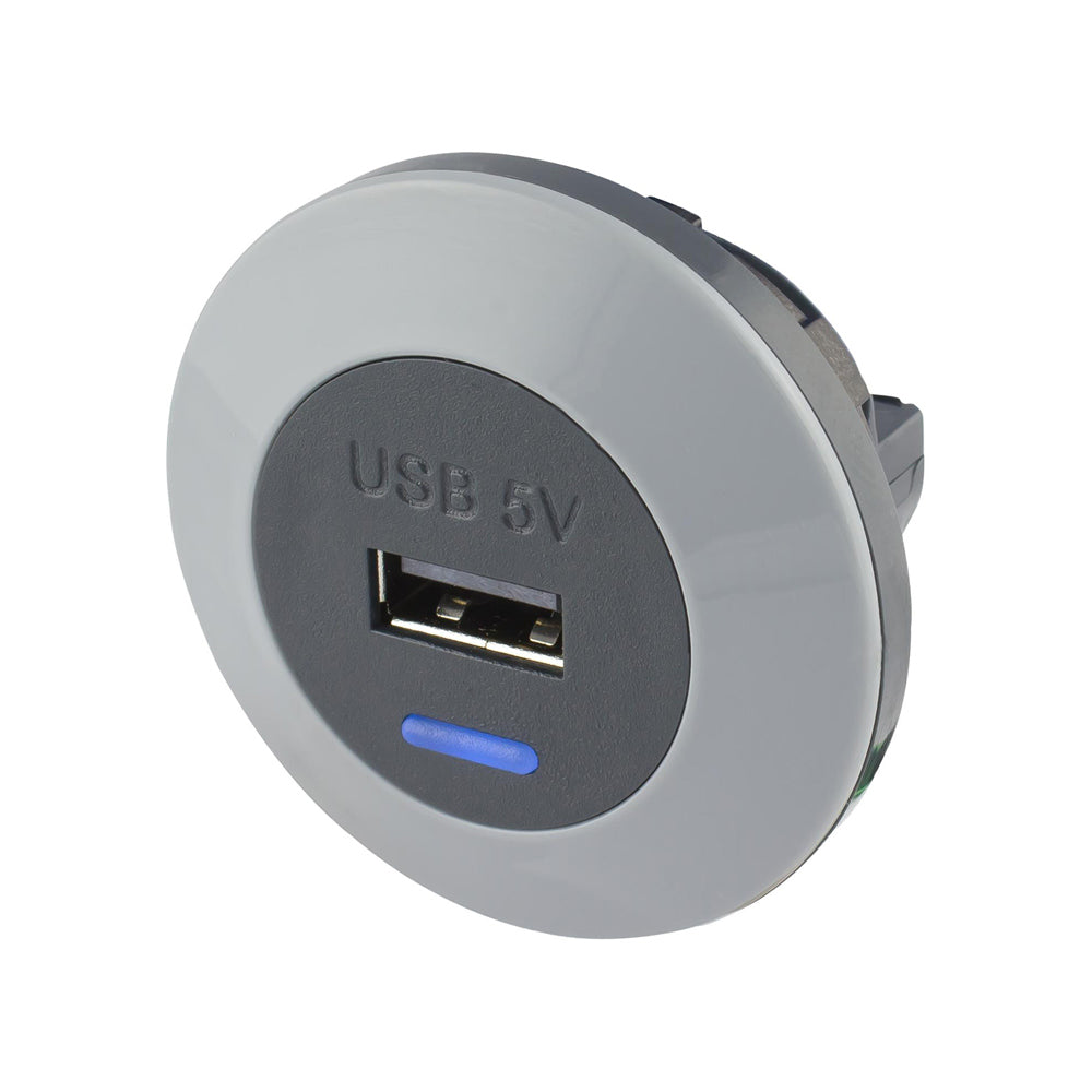 Alfatronix Powerverter Single USB Power Outlet - 2.1A Fast Charging Adapter for Car, Home & Office Use
