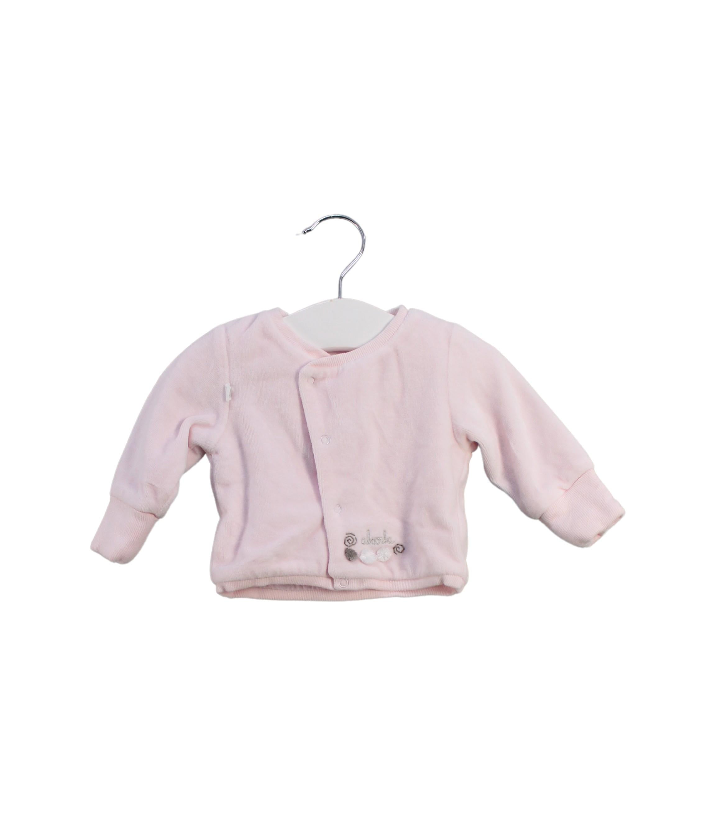 Absorba Baby Cardigan for 1 Month Old - Soft & Cozy Knit Sweater for Newborns - Perfect for Family Photos & Outings