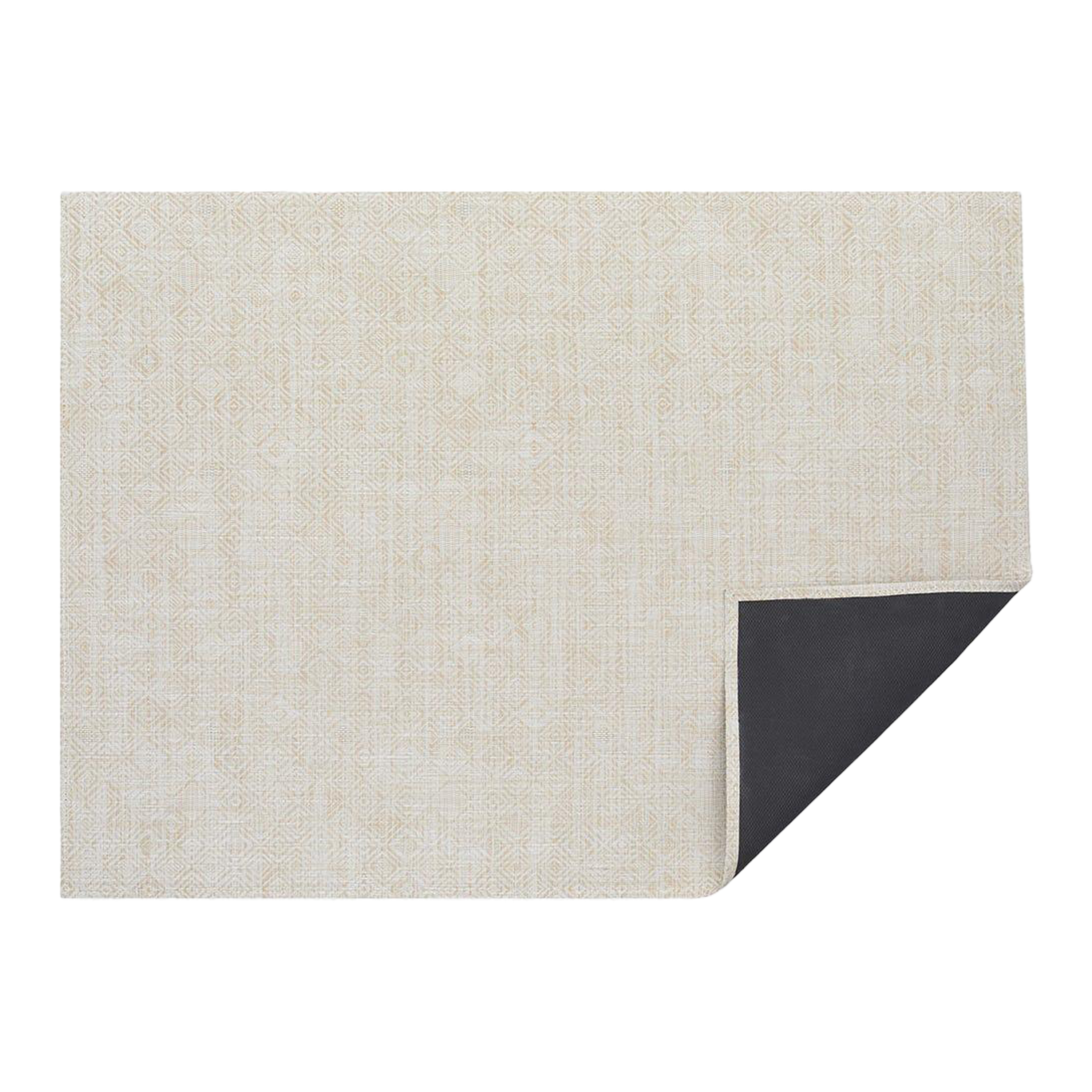 Handwoven Mosaic Woven Mat - Non-Slip Floor & Table Decor for Home, Kitchen, Bathroom | Boho Style Natural Fiber Rug for Indoor & Outdoor Use