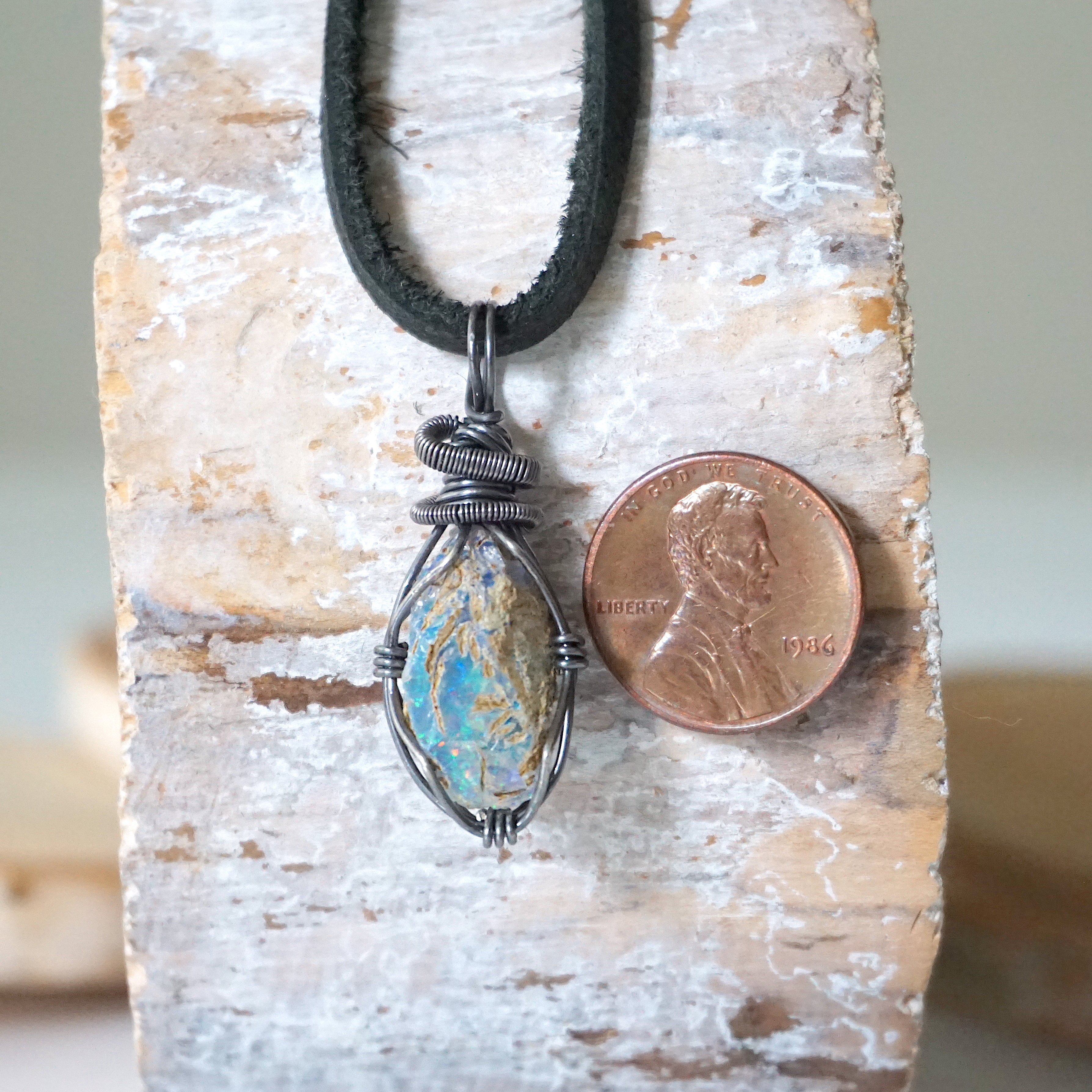 Vintage Fire Opal Pendant Necklace in Antiqued Silver - Elegant Jewelry for Women, Perfect for Weddings, Parties & Special Occasions