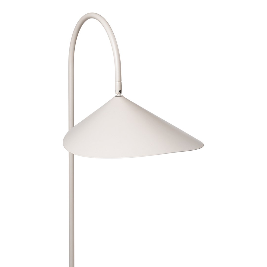 Ferm Living Arum Floor Lamp - Modern Scandinavian Design for Living Room, Bedroom & Office - Stylish Ambient Lighting for Home Decor
