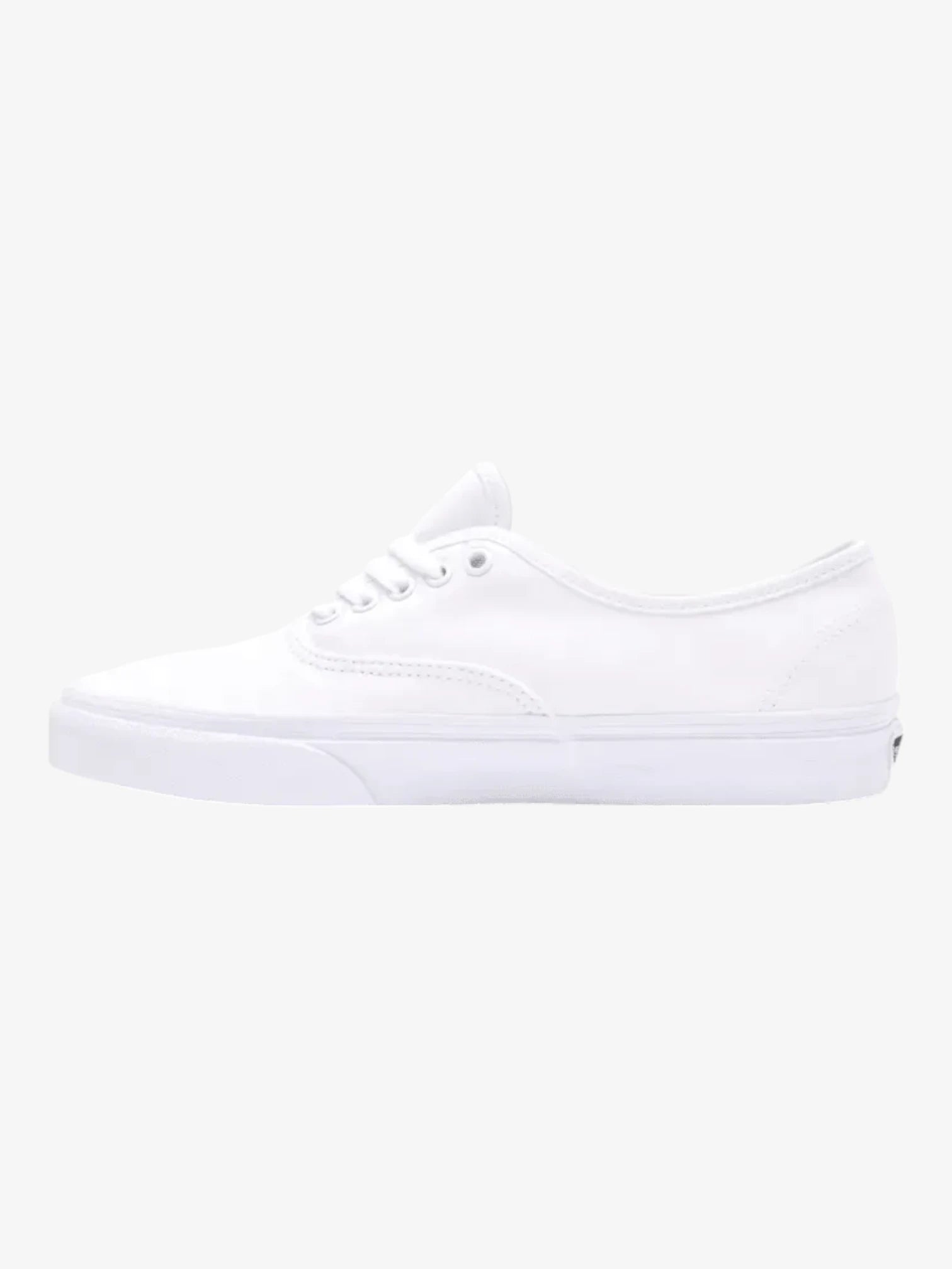 Vans Authentic White Sneakers for Men & Women - Classic Skate Shoes for Casual Wear, Street Style & Everyday Comfort
