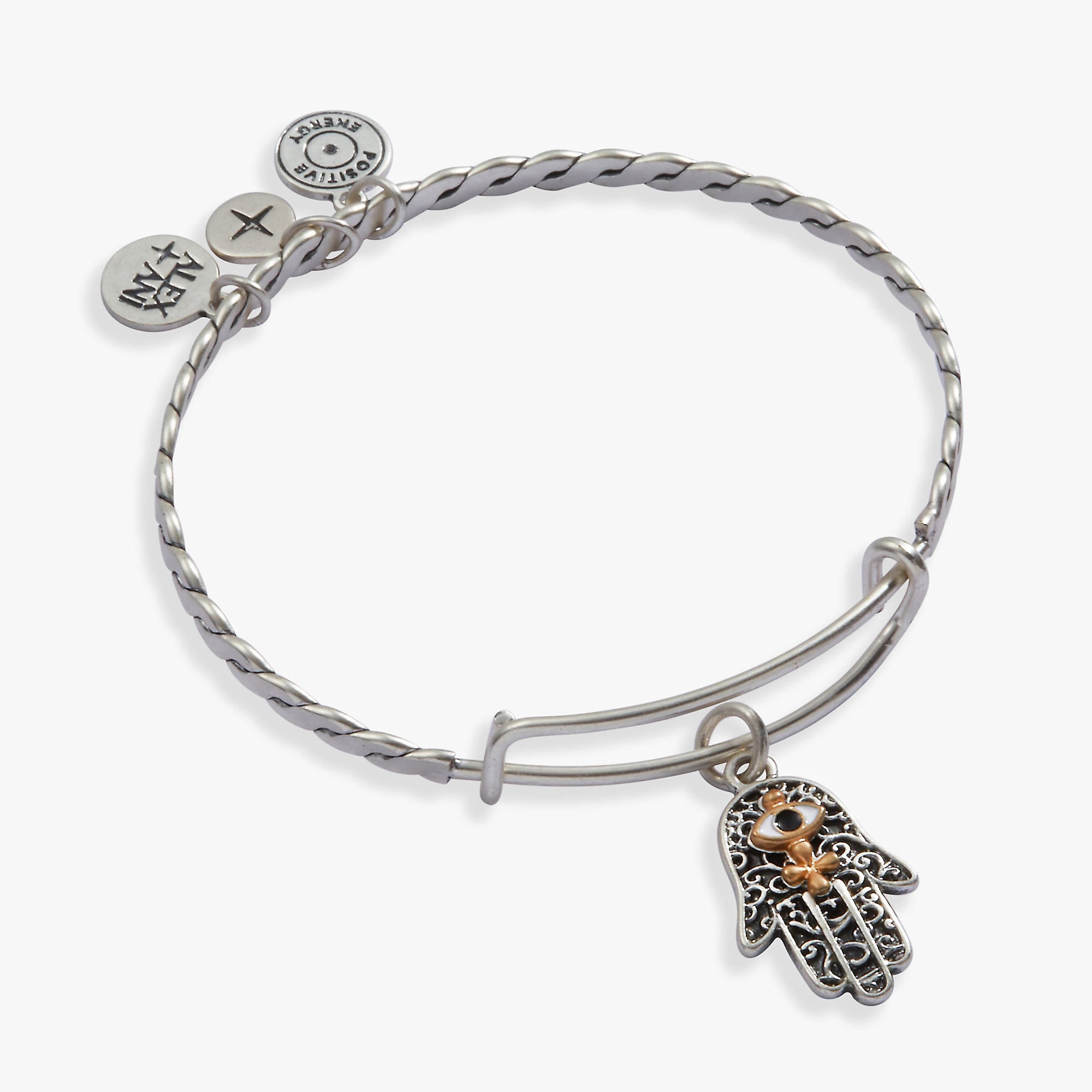 Vintage Hamsa Charm Bracelet - Hand of Fatima Evil Eye Protection Bangle for Women - Perfect for Boho Fashion, Spiritual Jewelry & Gift Giving