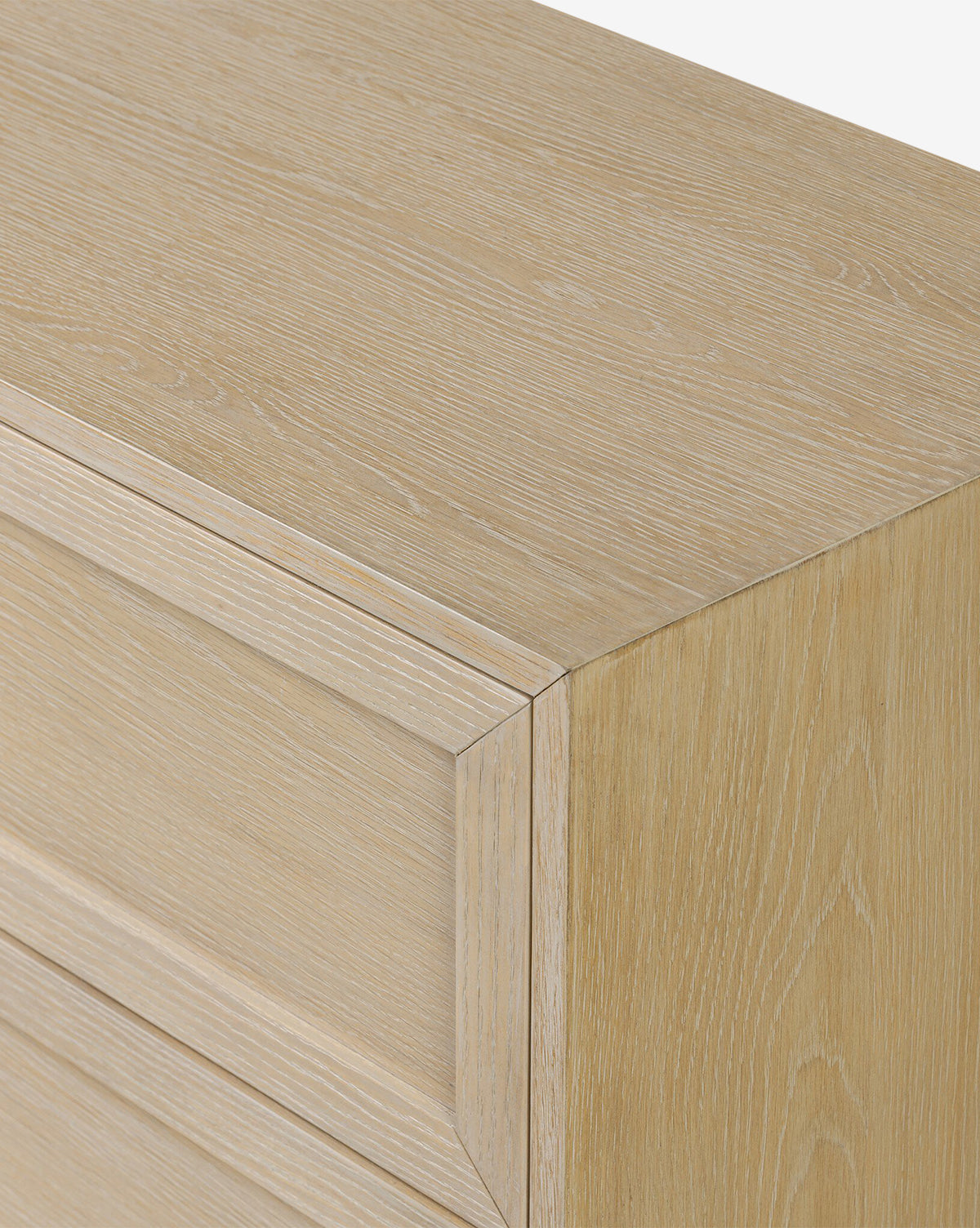 Modern 6-Drawer Dresser with Smooth Gliding Drawers - Stylish Wooden Chest of Drawers for Bedroom, Living Room & Office Storage Organization