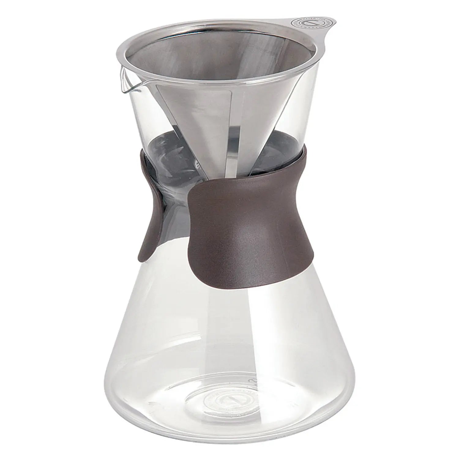 Aladdin Glass Coffee Server 1000ml with Dripper - Premium Pour Over Coffee Maker for Home & Office - Perfect for Iced Coffee, Cold Brew & Hot Brewing