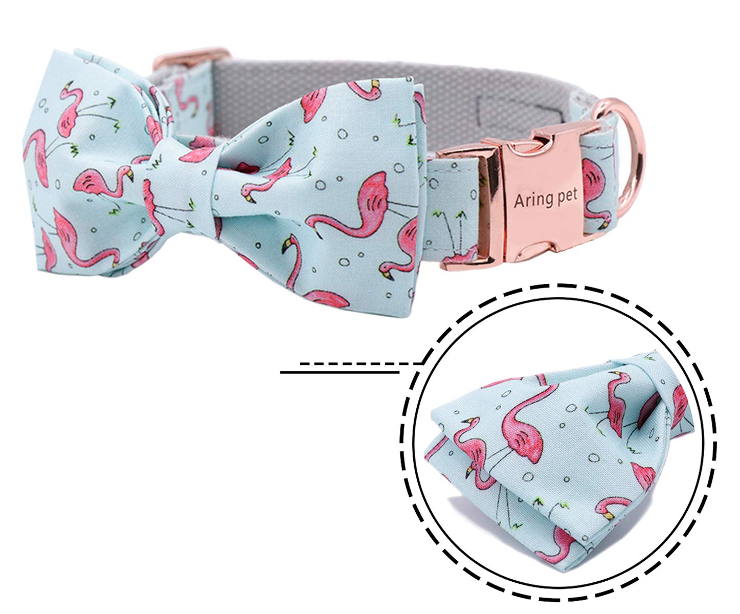 Stylish Adjustable Dog Collar with Bow Tie - Perfect for Small, Medium & Large Dogs | Formal & Casual Wear for Pets | Wedding, Party & Daily Use
