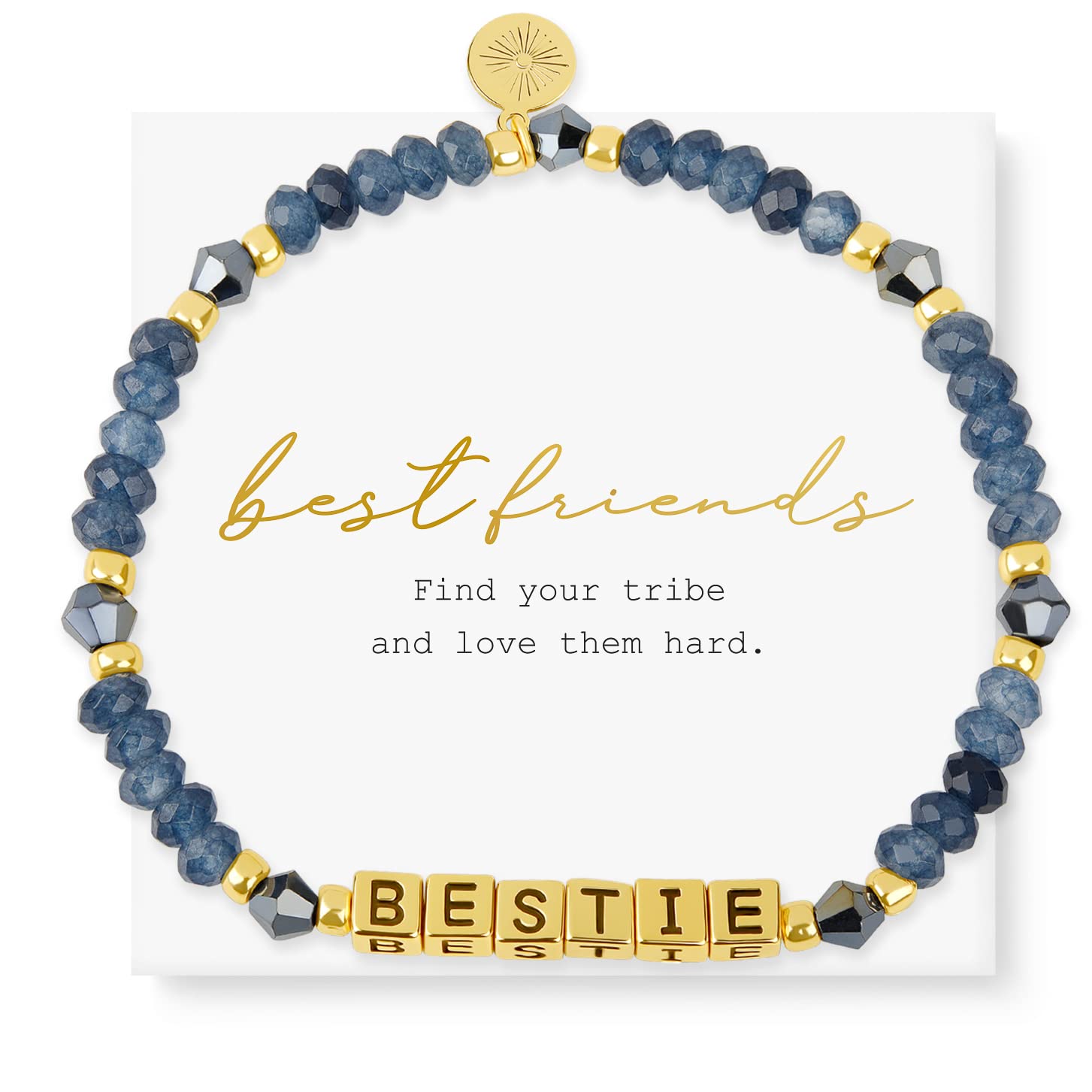 INSPIRED VOICES Friendship Bracelets - Best Friend Beaded Bracelets, Sister & Bestie Gifts for Women, Perfect for Birthdays, Anniversaries & Everyday Wear