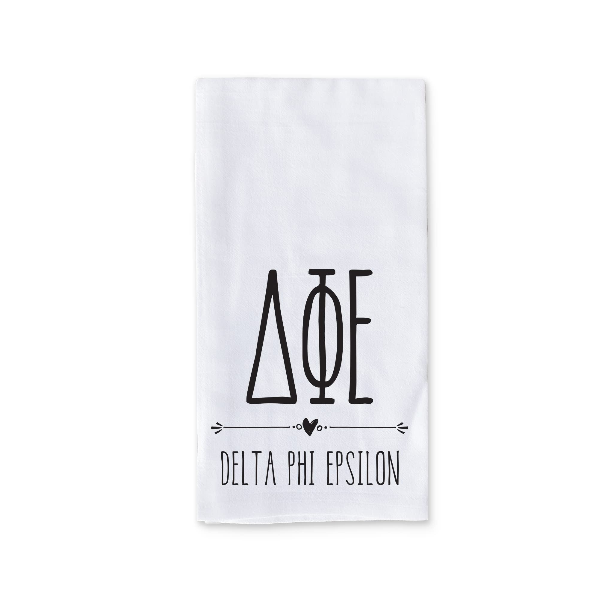 Delta Phi Epsilon Kitchen Towels - Sorority Dish & Tea Towels for Kitchen Decor & Gifts