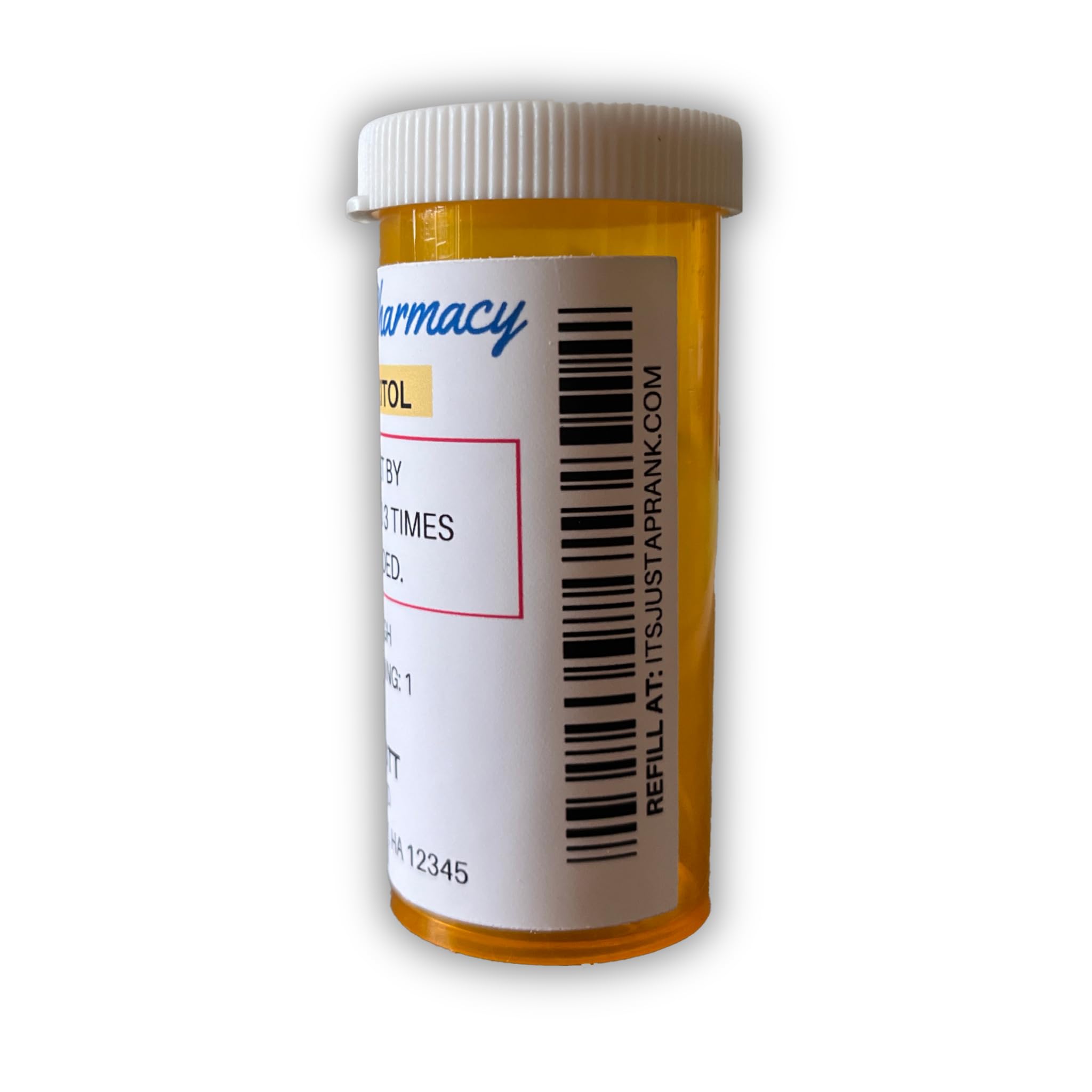 Funny Prank Gag Gift - Fukitol Pill Bottle Joke for Men, Women, Boyfriend, Girlfriend - Perfect for April Fools Day, Valentine's Day & Birthdays - Hilarious Novelty Present for Dad, Uncle - Great for Office Pranks, White Elephant Gifts & Party Surprises