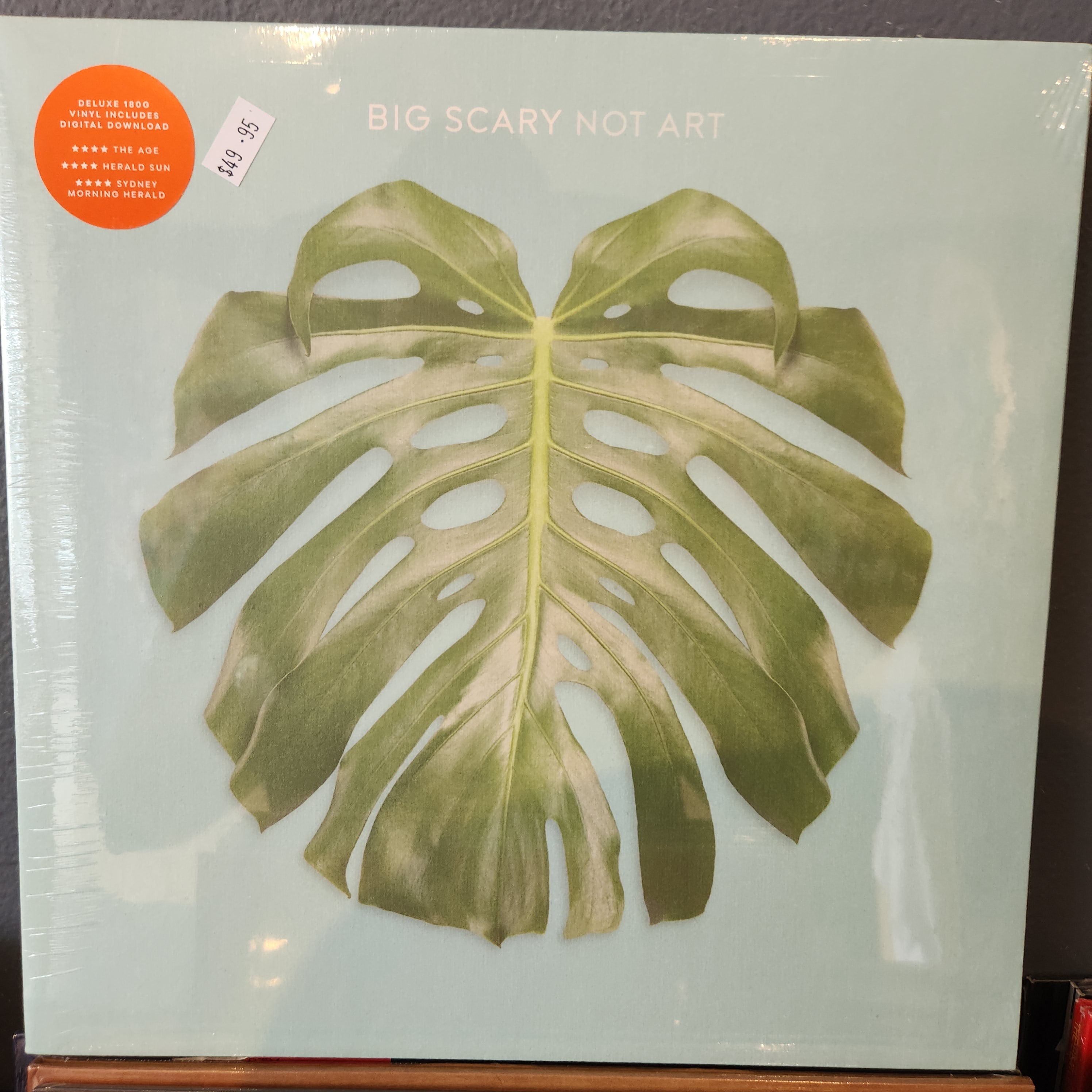 Big Scary - Not Art Vinyl LP Record | Alternative Rock Music Album | Perfect for Collectors & Audiophiles | Great for Home Listening & Gifts