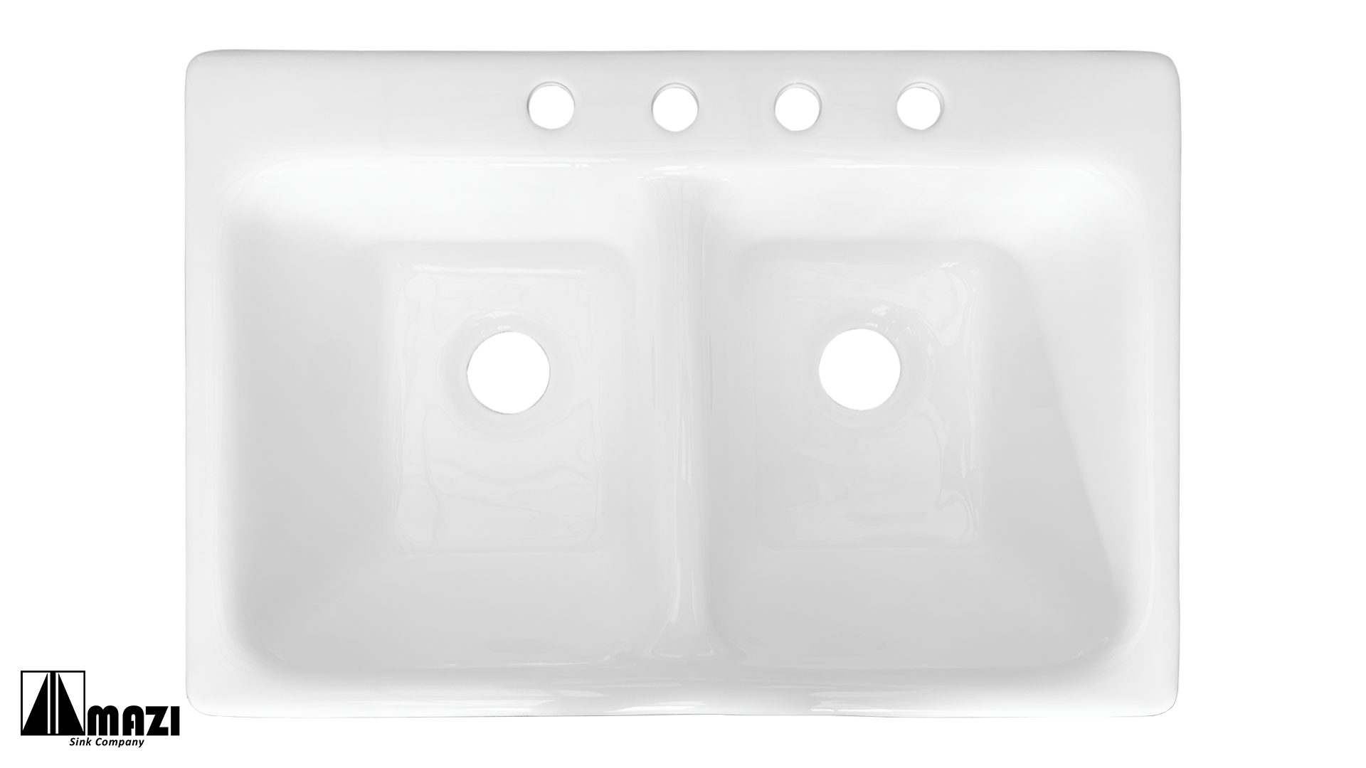 NH6004 Premium Cast Iron Kitchen Sink - Durable & Stylish Farmhouse Sink for Modern Kitchens | Perfect for Cooking, Cleaning & Food Prep