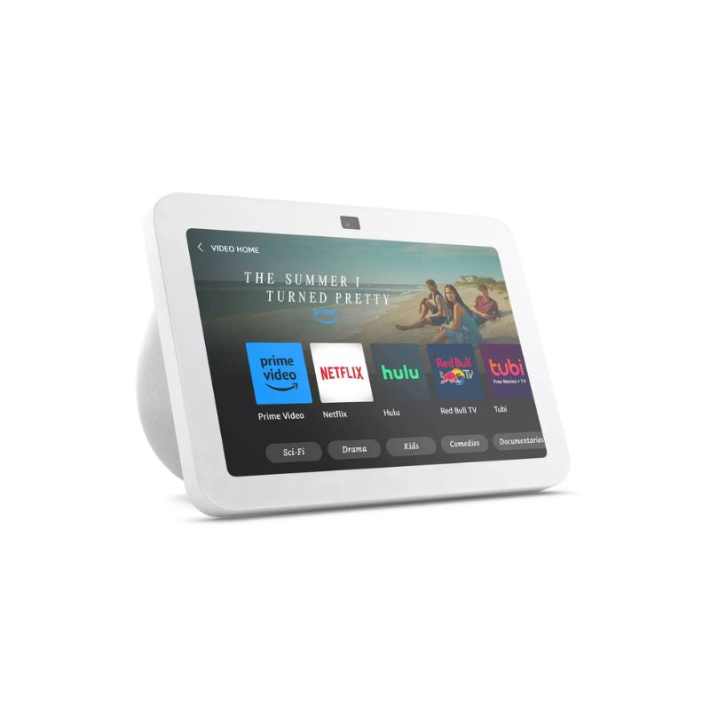 Echo Show 8 (3rd Gen) Smart Display with Alexa - White | HD Screen, Smart Home Control, Video Calls & Entertainment Hub for Kitchen, Living Room & Bedroom