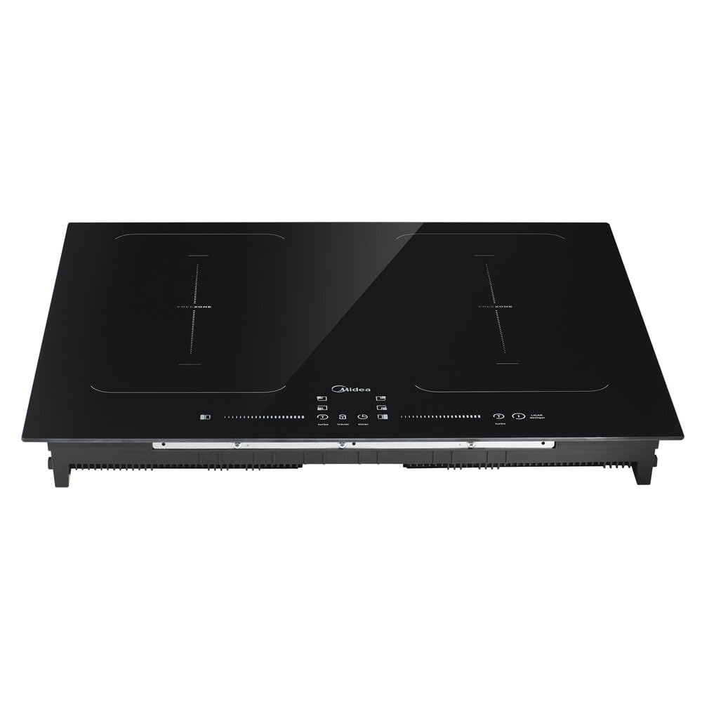 Midea 4-Burner Induction Cooktop with Dual Freezone - Fast, Energy Efficient Cooking for Home & Restaurant Use
