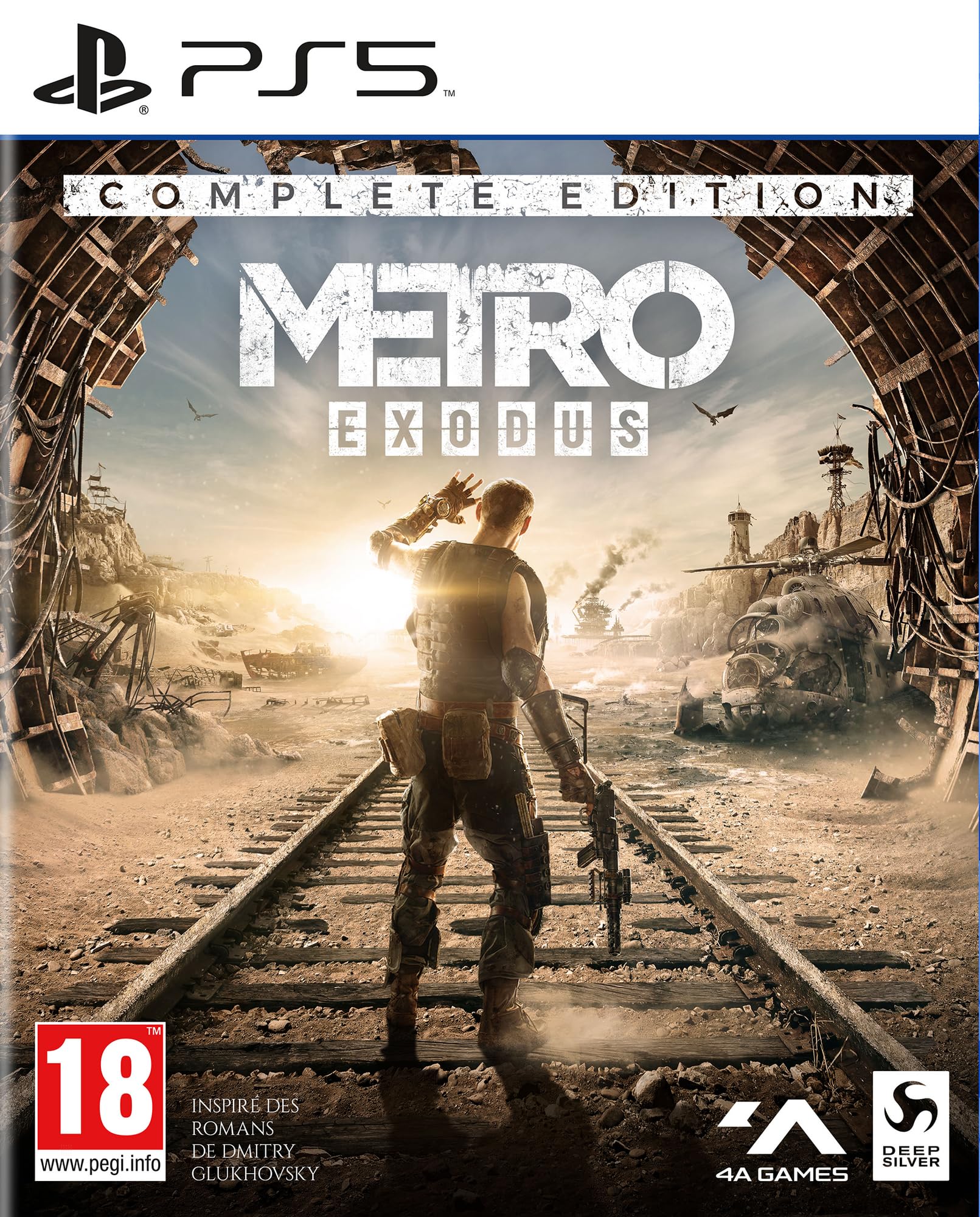 Metro Exodus Complete Edition for PS5 - Enhanced 4K HDR Gameplay | Open World Survival FPS | Post-Apocalyptic Adventure - Perfect for Single Player Campaign & Next-Gen Gaming Experience