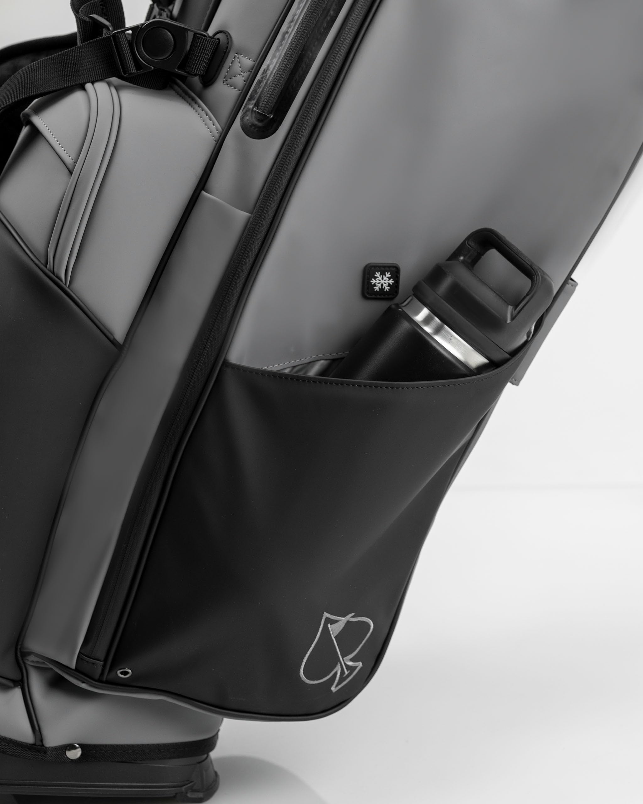 Pins & Aces Premium Lightweight Stand Golf Bag - Velvet-Lined 5-Way Club Divider System - Perfect for Tournaments & Practice Rounds