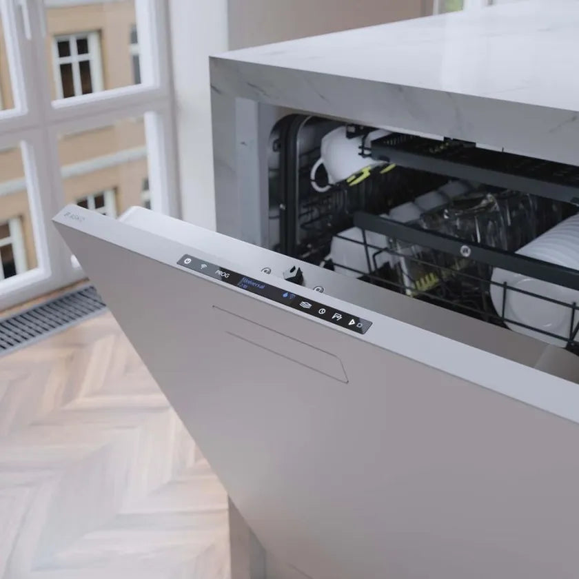 ASKO DBI565IKW 60cm Built-In Undercounter Dishwasher in White - Energy Efficient & Ultra Quiet for Modern Kitchens