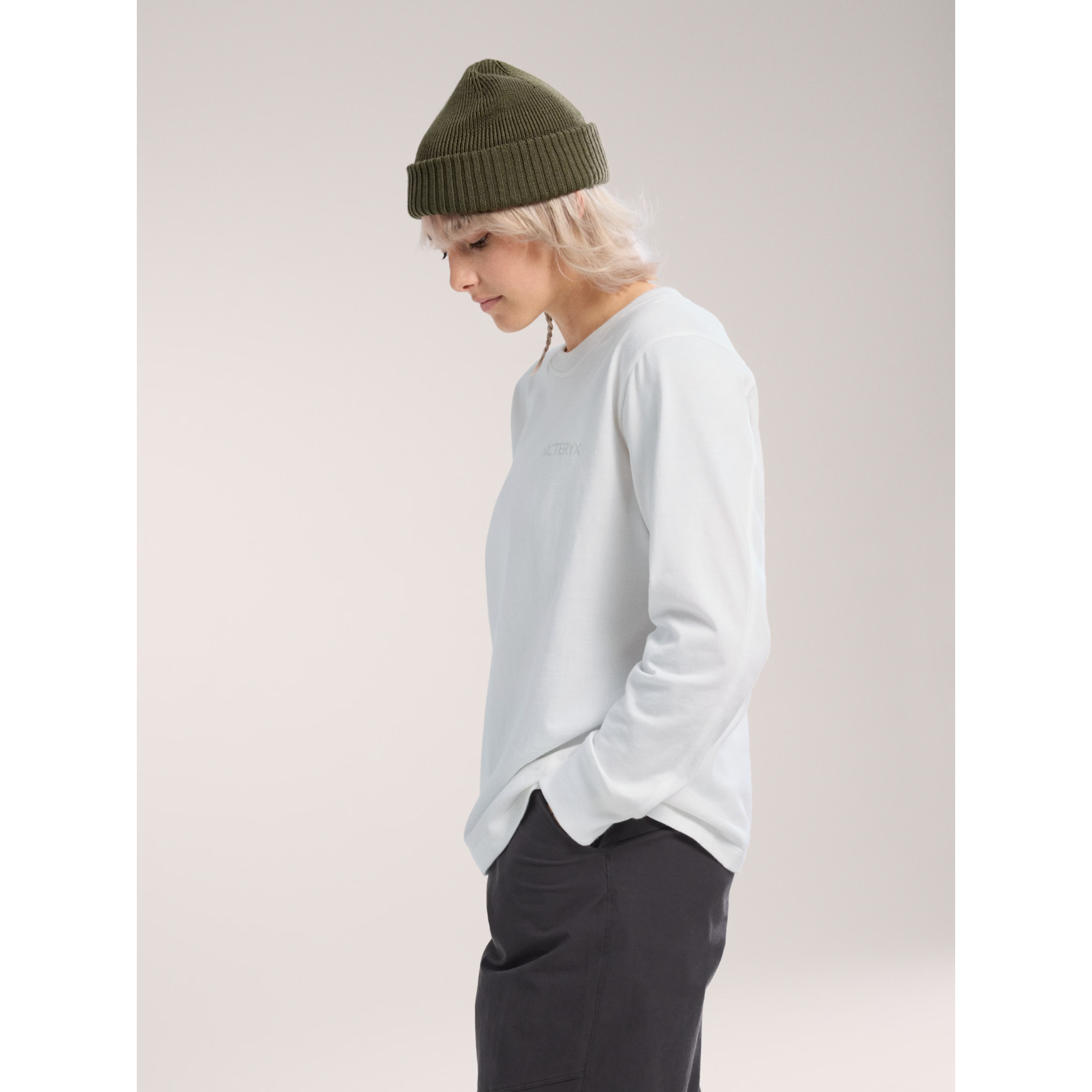 Arc'teryx Women's Kragg Cotton Long Sleeve Crew Neck Shirt - Breathable Hiking & Outdoor Activewear for Climbing, Camping & Travel