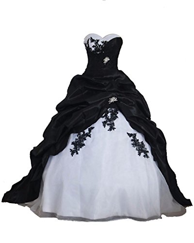 Black White
