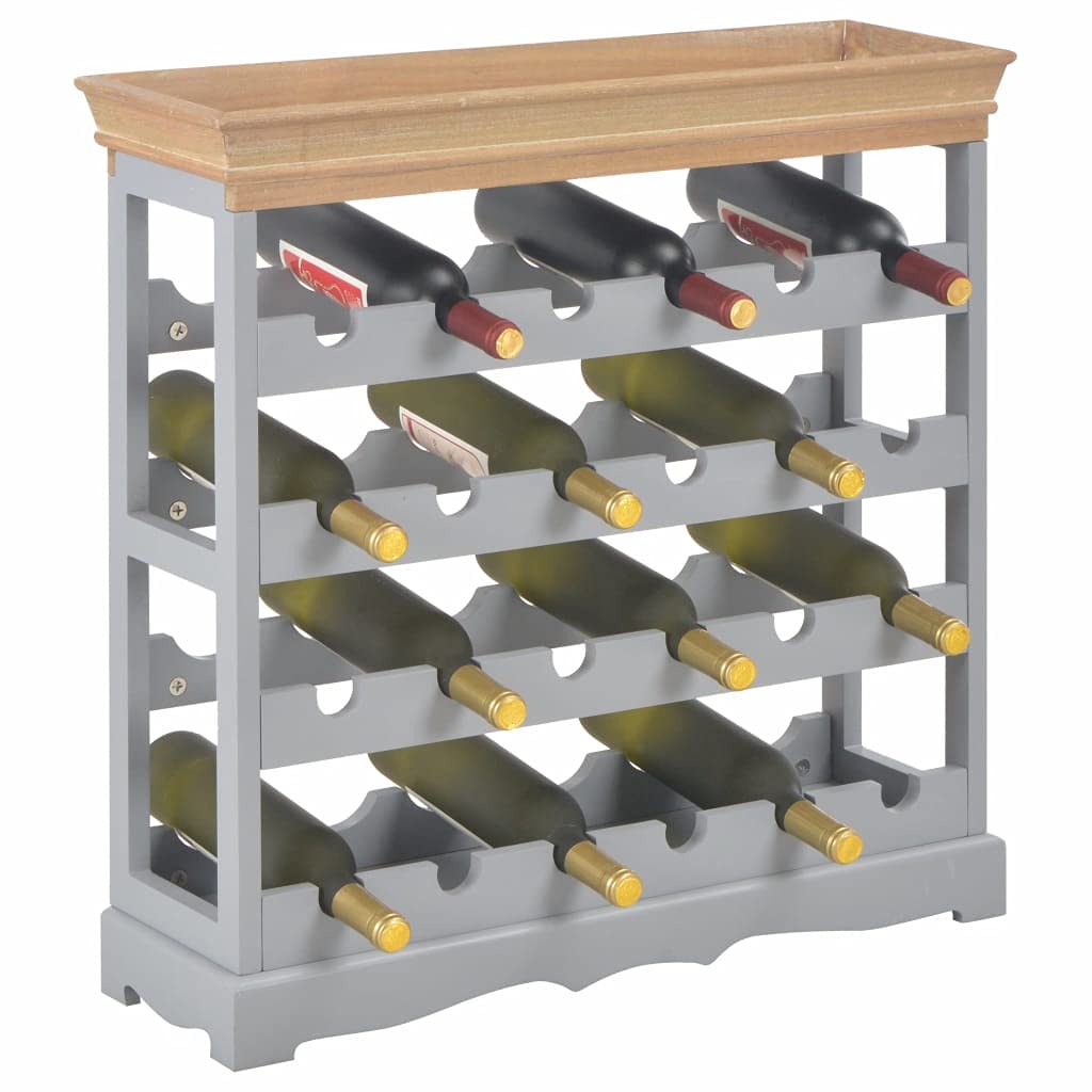Premium Wine Bottle Rack Holder - 27.6