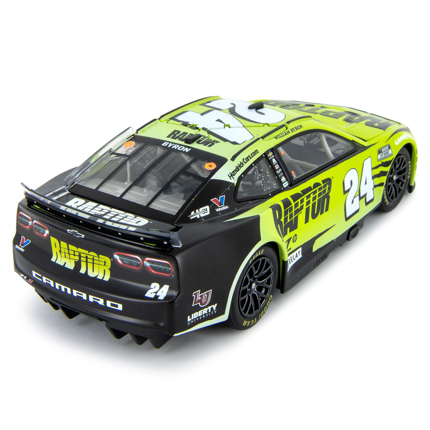 William Byron 2024 Raptor Diecast Car 1:24 Scale - NASCAR Collectible Model for Display & Racing Enthusiasts | Perfect for Home Decor, Office Display & Gift Giving