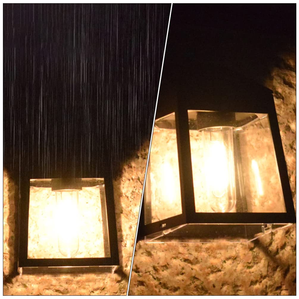 Solar Powered LED Wall Lights for Outdoor Decor - Waterproof Garden, Balcony, Fence & Stairway Lighting | Energy Efficient Solar Lights for Patio, Courtyard & Pathway Illumination (Perfect for Evening Ambience & Safety Lighting)
