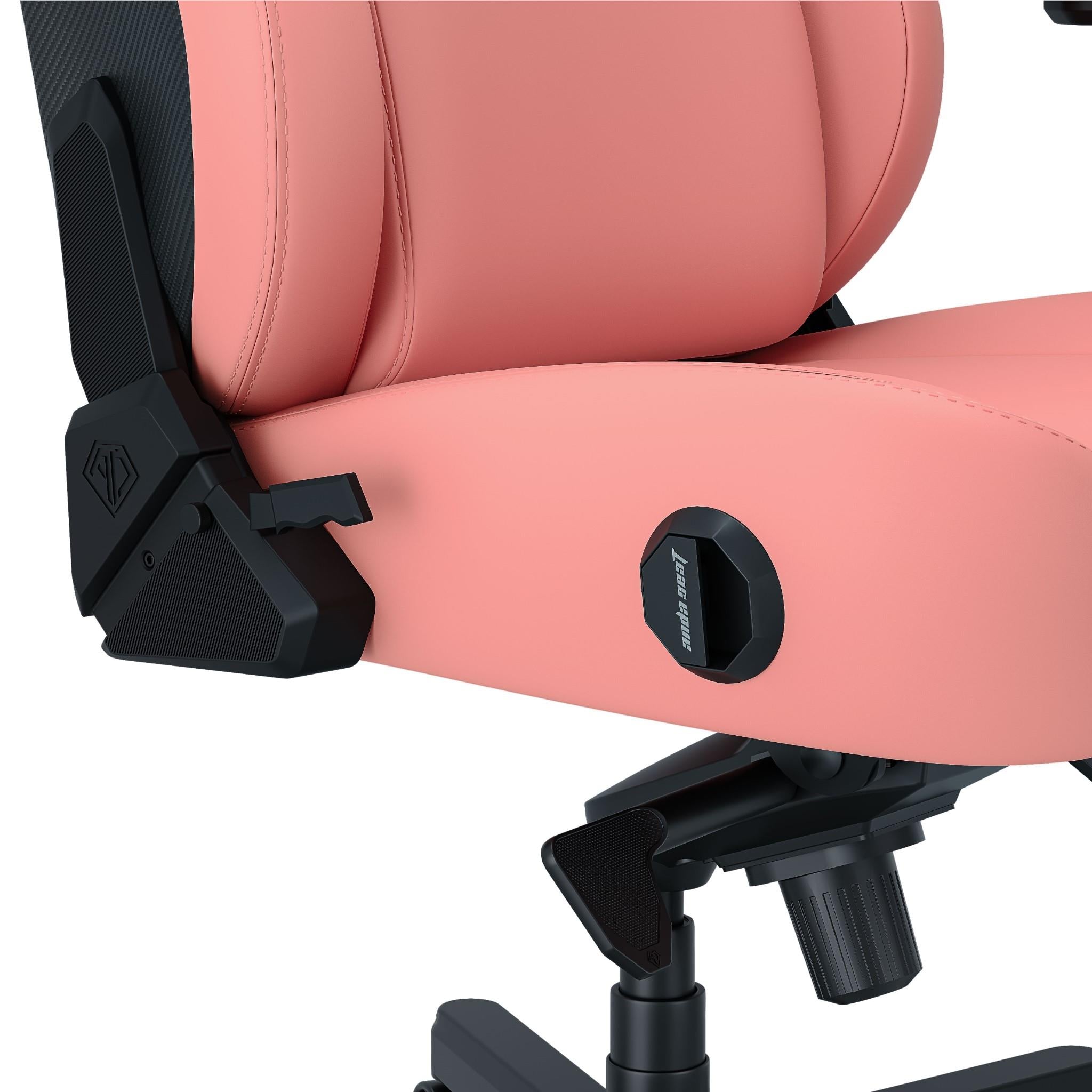 Anda Seat Kaiser 4 Series XL Premium Ergonomic Gaming Chair - Creamy Pink - High Back Racing Style with Lumbar Support - Perfect for PC Gaming, Office Work & Esports Tournaments