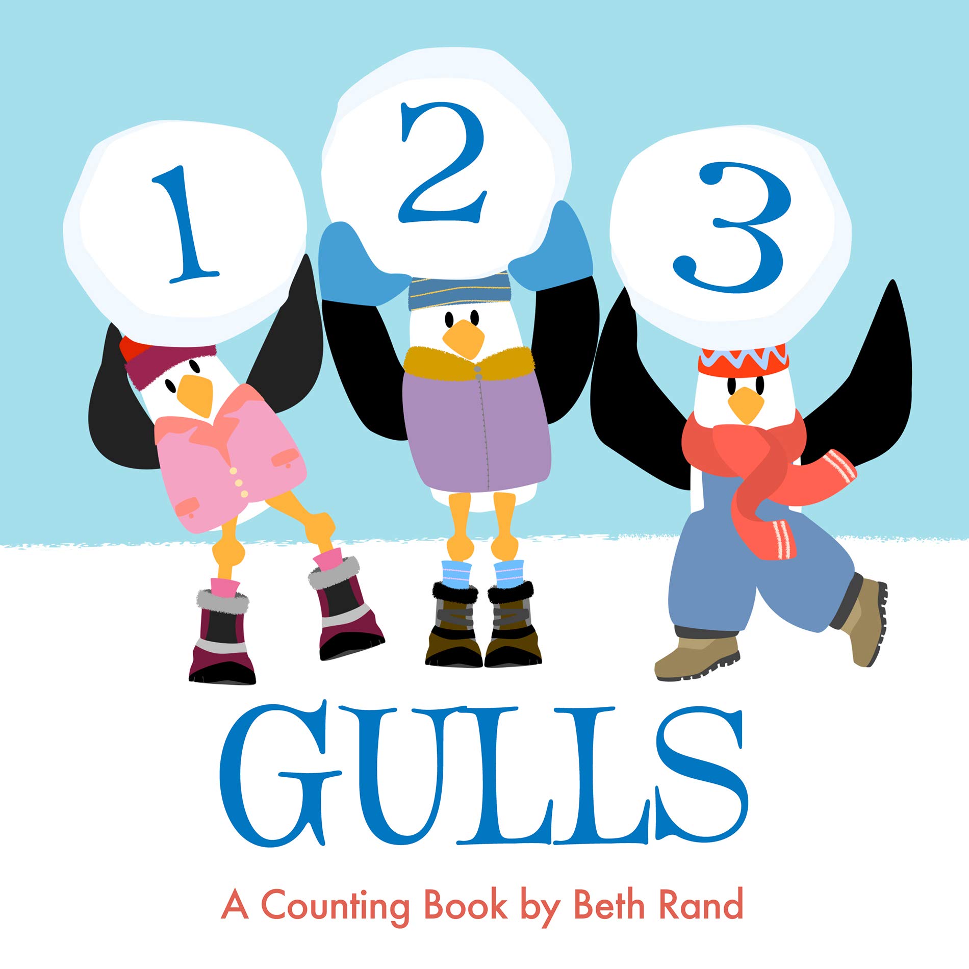 123 Gulls: A Counting Book for Kids | Learn Numbers with Seagulls | Perfect for Preschool & Kindergarten Math Learning | Fun Beach-Themed Educational Children's Book