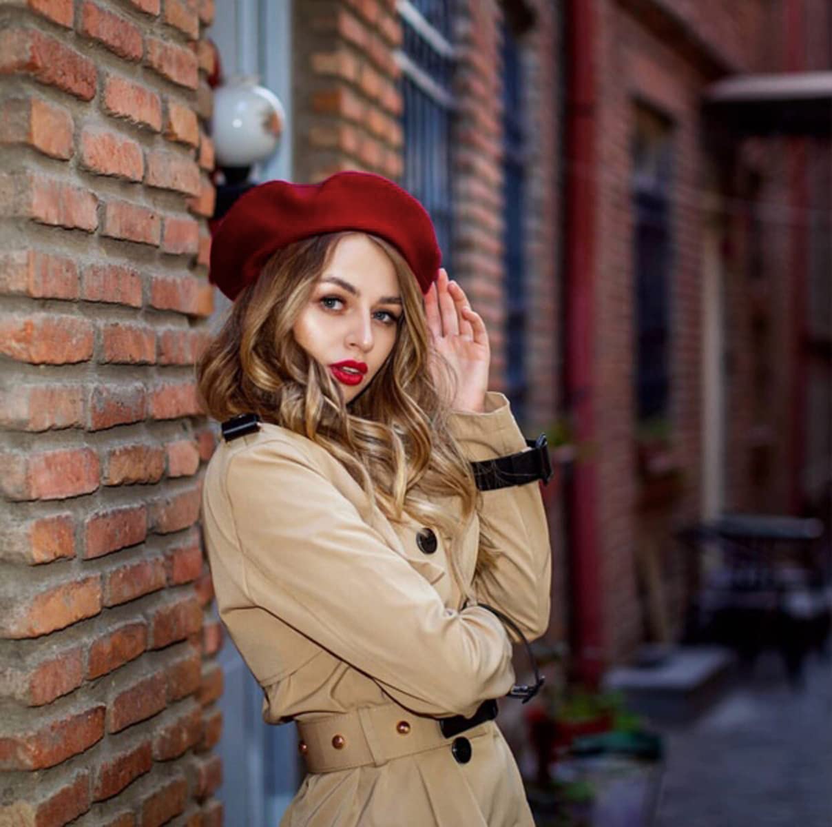 Women's French Wool Beret Hat - Solid Color Classic Winter Beanie Cap for Women | Fashion Accessory for Cold Weather, Outfits & Travel