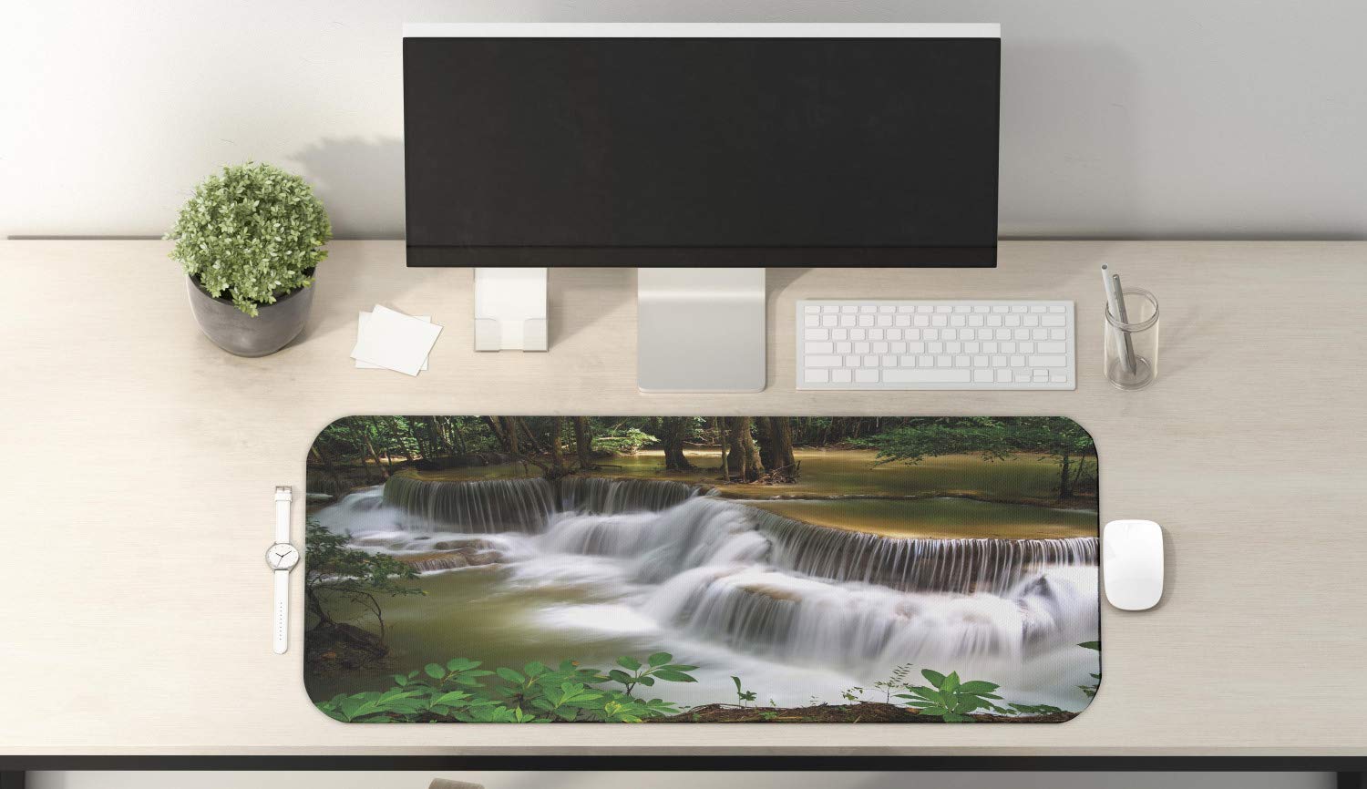Ambesonne Large Non-Slip Gaming Mouse Pad - 31