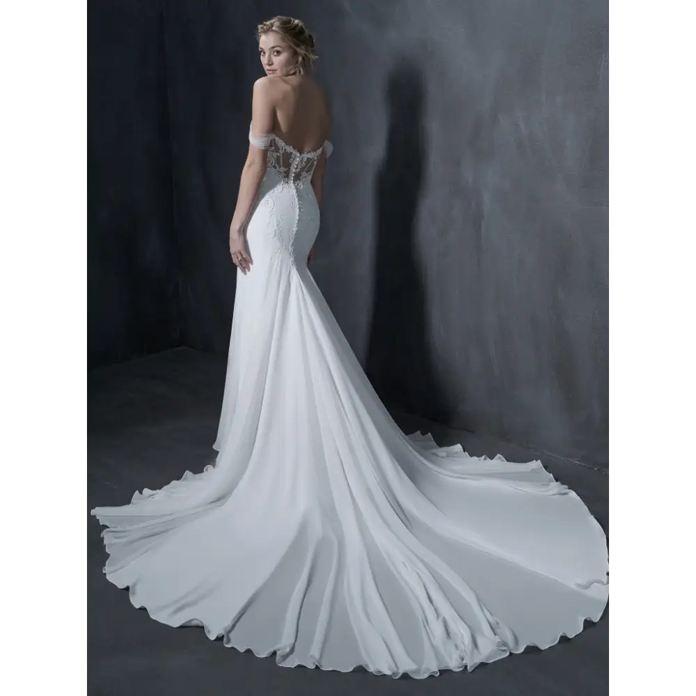 Sottero & Midgley Giovannetta Wedding Dress Sample Sale - Elegant Lace Bridal Gown for Church Ceremony & Reception